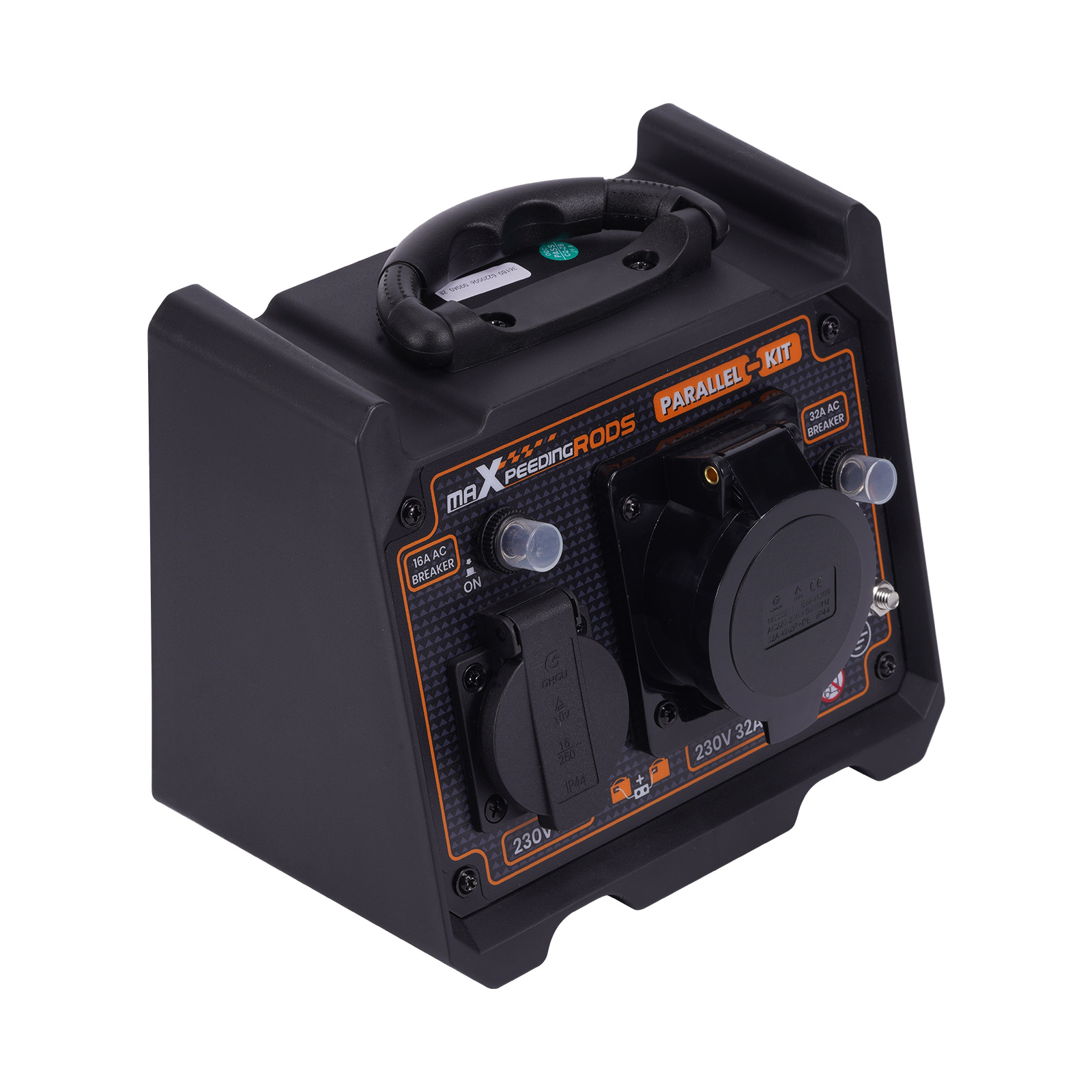 Parallele Boxen ermöglicht eine höhere Gesamtleistung von zu 7360 Watt 230V