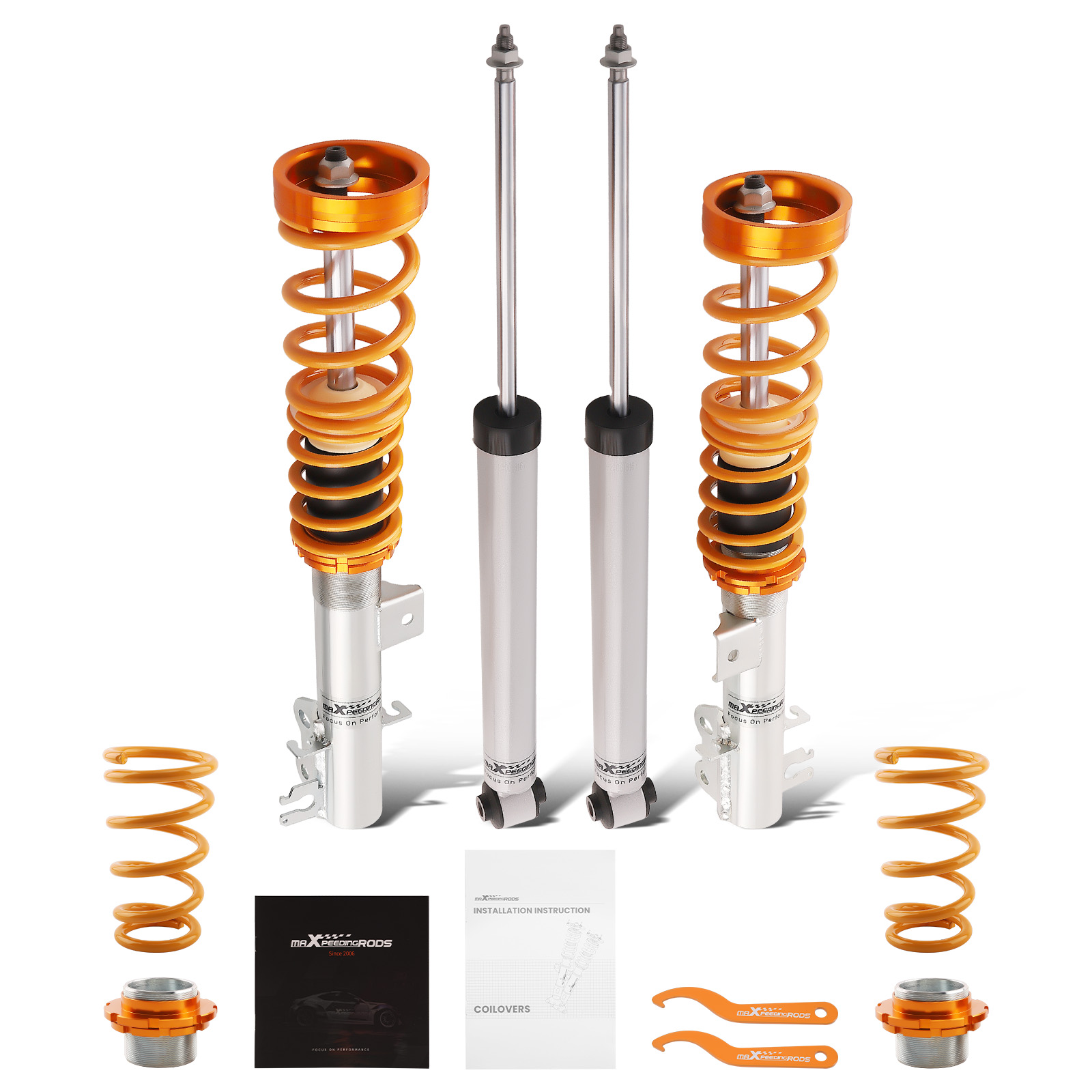 Assetto Regolabile A Ghiera for Fiat Grande Punto & Abarth Punto Evo Coilover