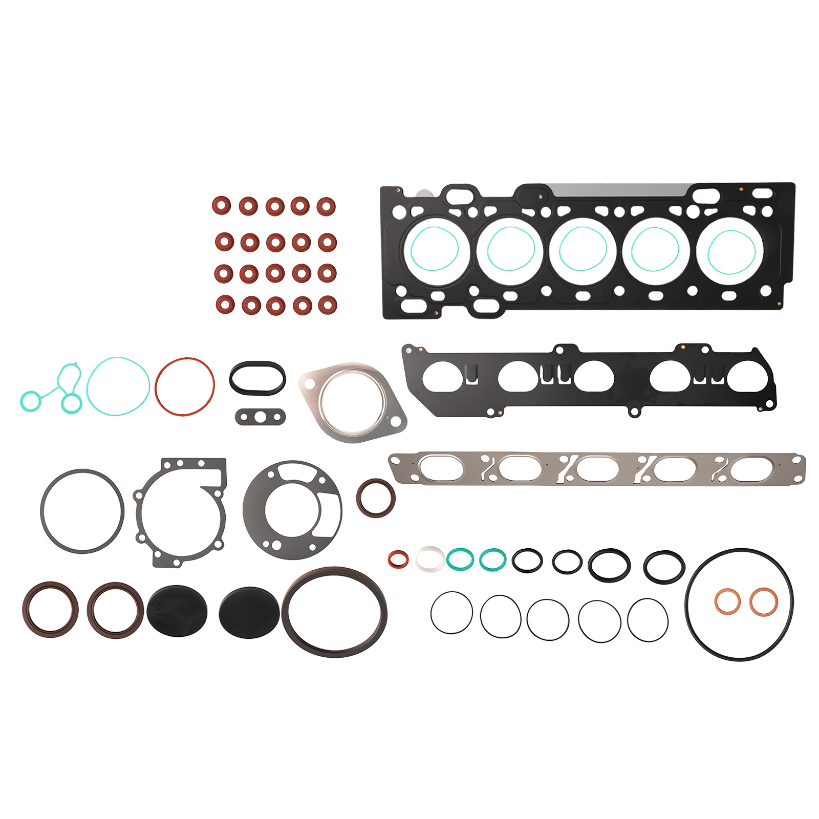 Engine Cylinder Head Gasket Kit For 04-2015 Volvo C30 C70 S40 S60 V50 V60 2.5L