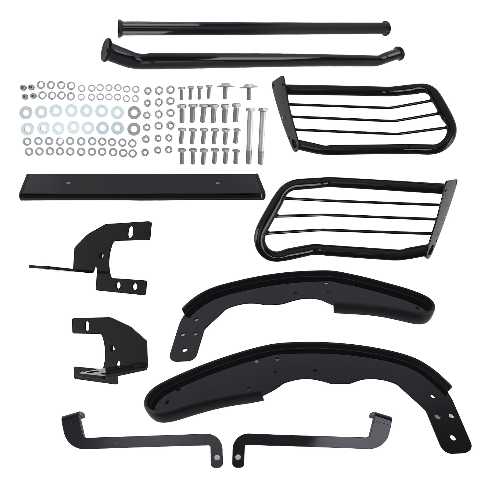 Heavy Duty Bumper Brush Grille Guard Push Bar Bolt-On for Toyota Tacoma 05-15