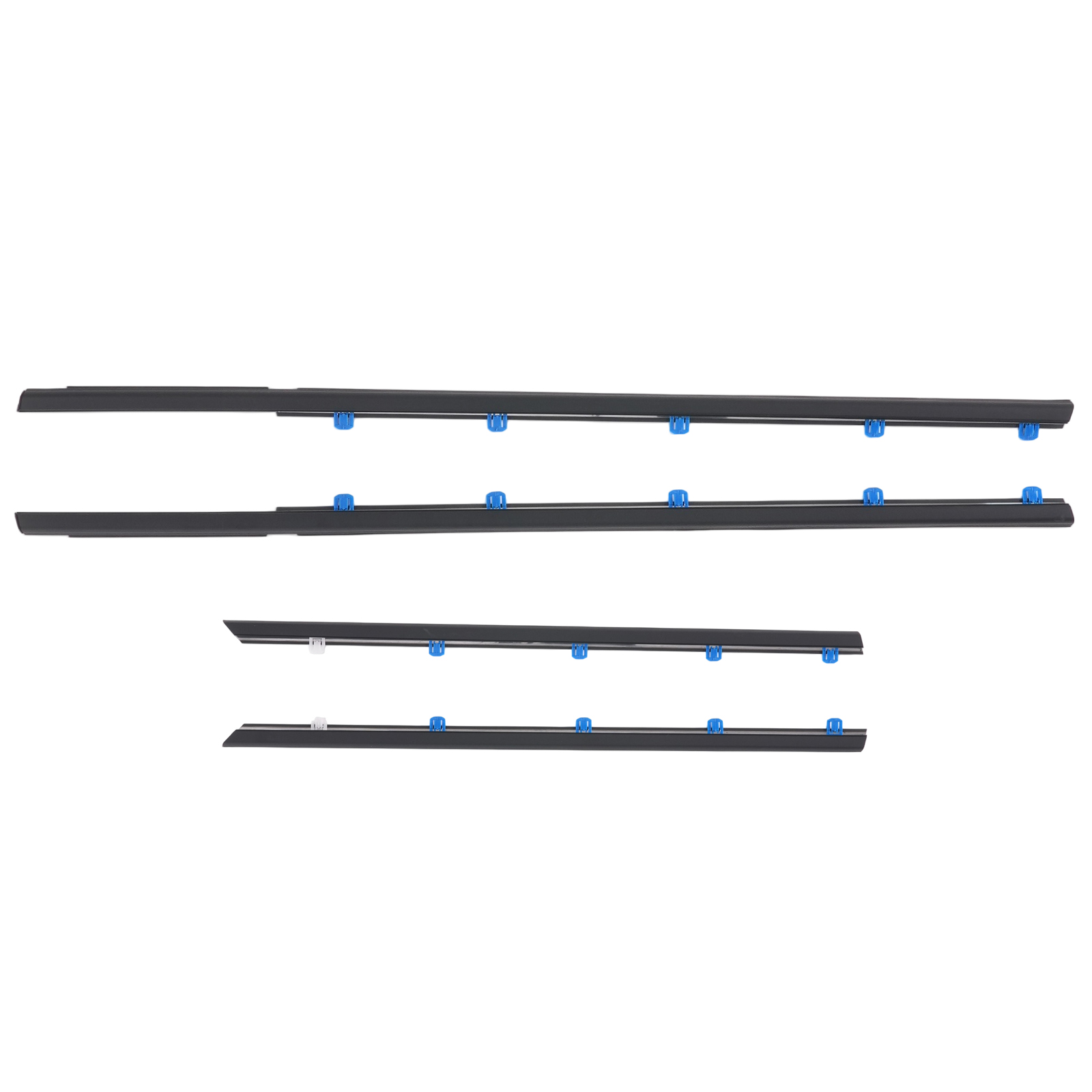 Window 4pcs Weatherstrip Moulding For Honda Civic Sedan 2012-15 72450tr0a01