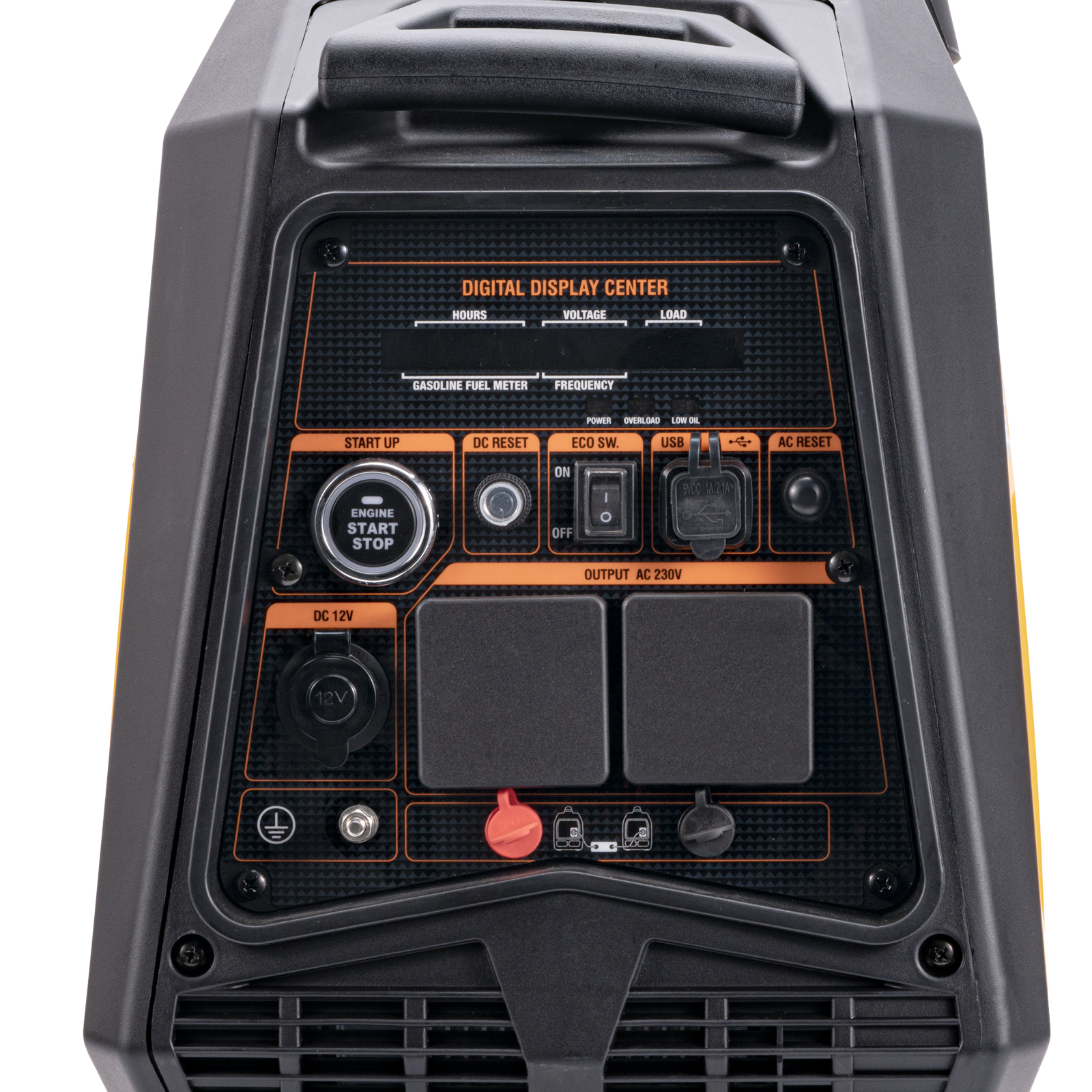 3200W Petrol Inverter Generator Portable Camping 3.5kVA Genset Dual Fuel Gas/LPG