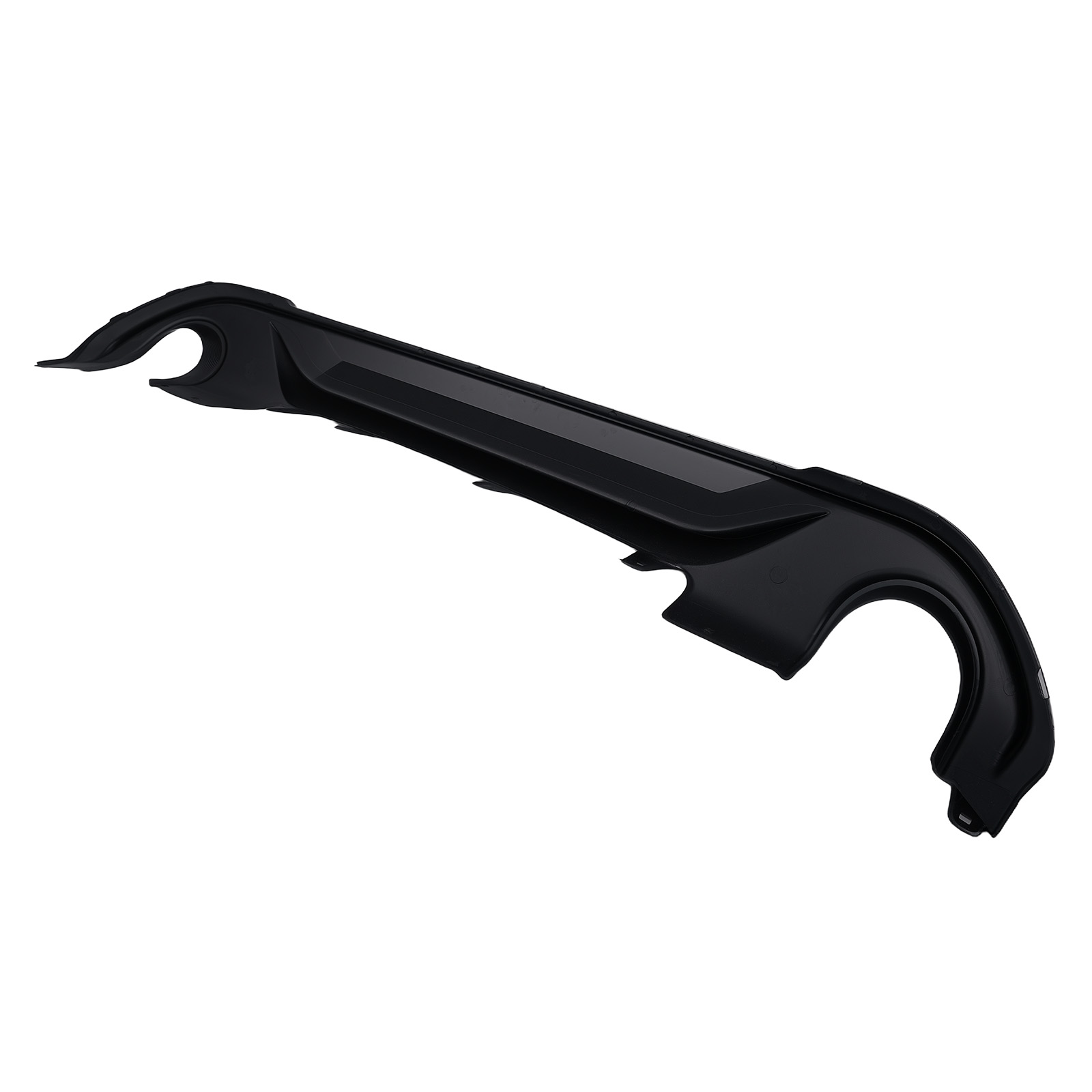 AC Style Performance Rear Diffuser Valance Gloss Black For Bmw X1 F48 2015-2022