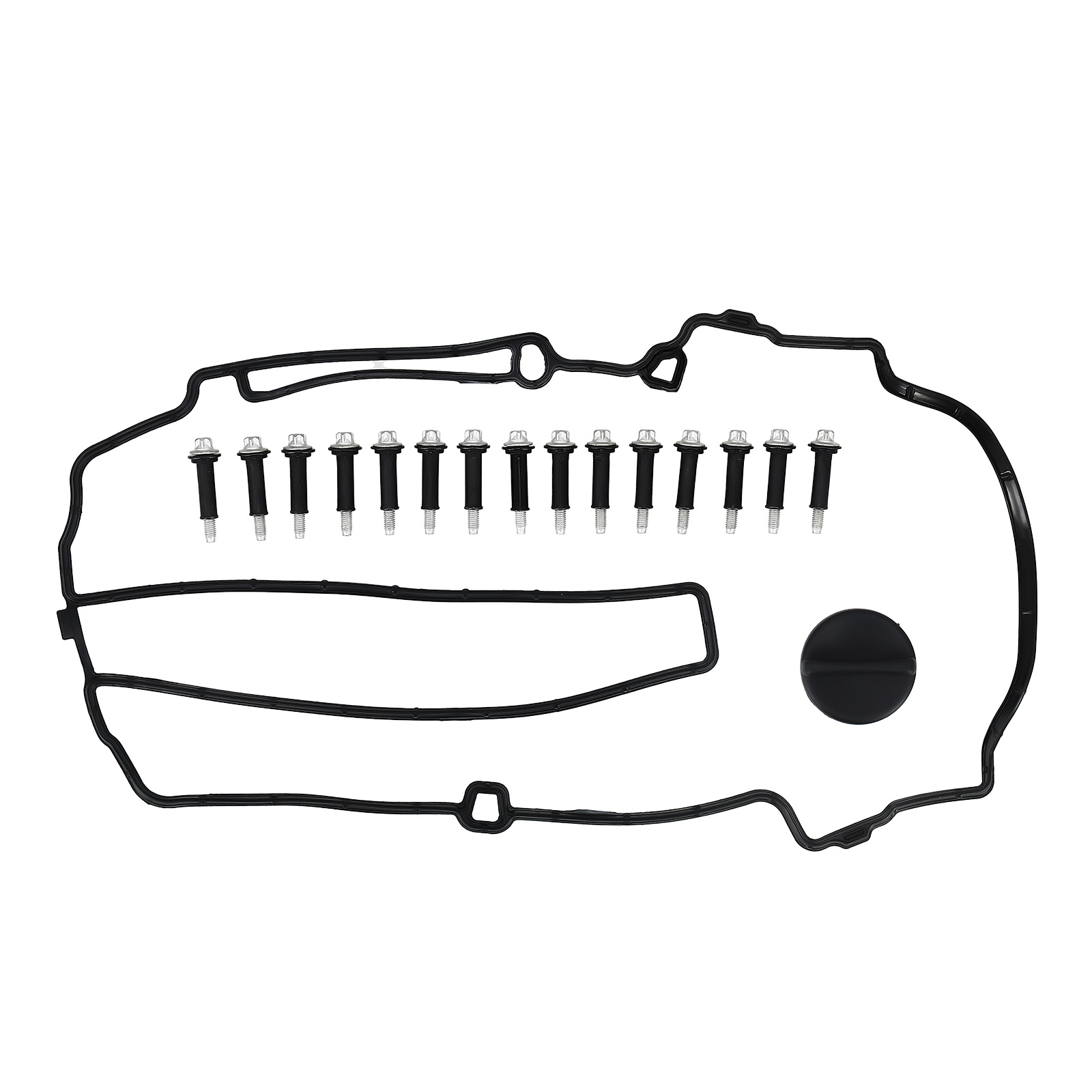 Valve Cover W/ Gaskets Replacement For Chevy Cruze Fit Cadillac L4 1.4L 2011-16