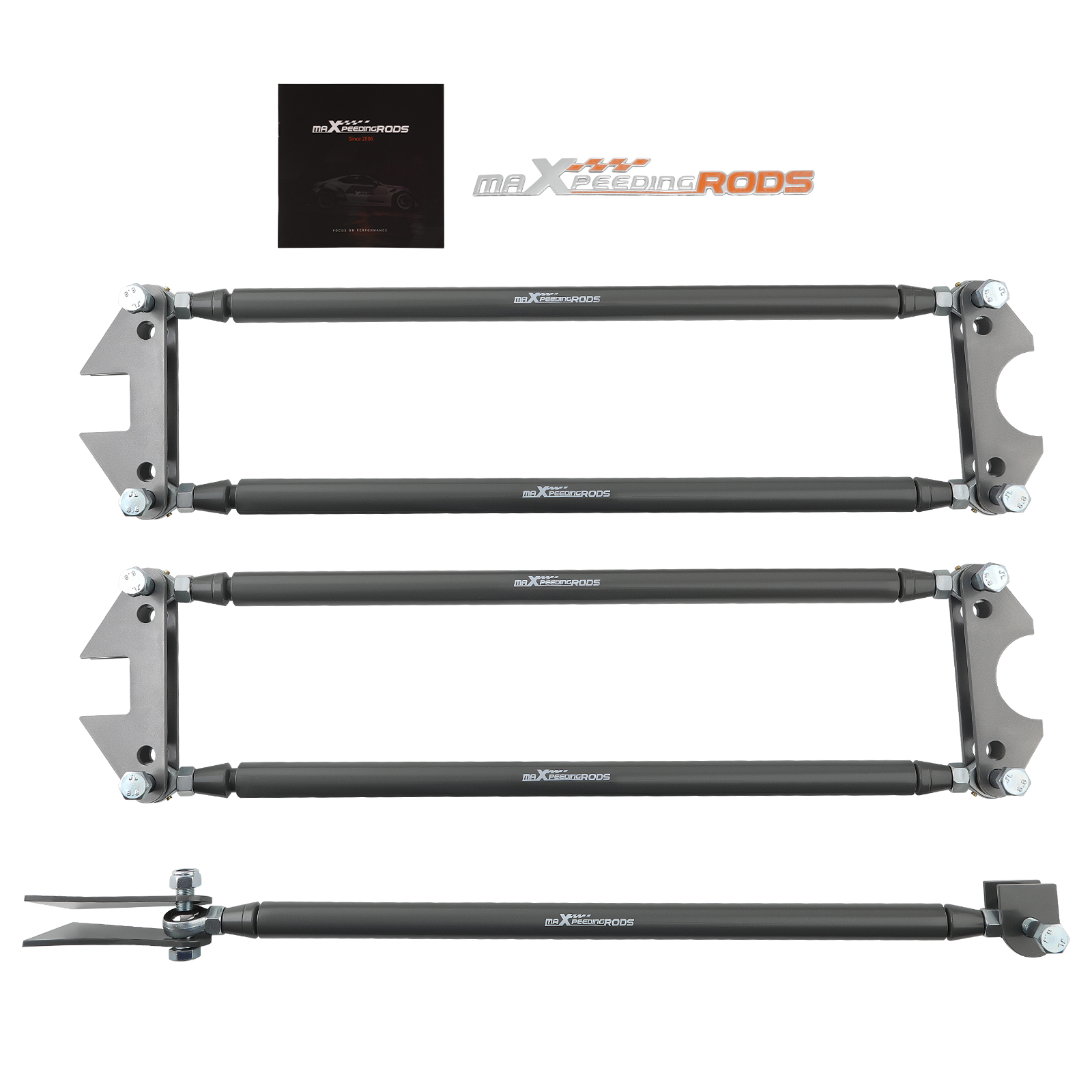 Rear Weld-On Parallel 4 Link Suspension Kit w/24