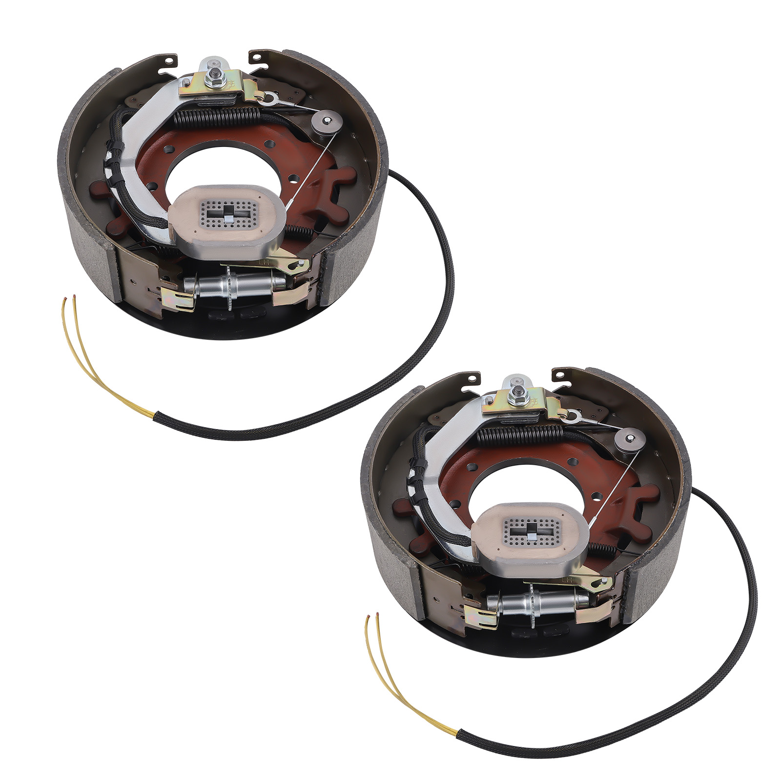 Electric Trailer Backing Plate Brake 12-1/4 x 3-3/8 For 10K Trailer Axle 23-450