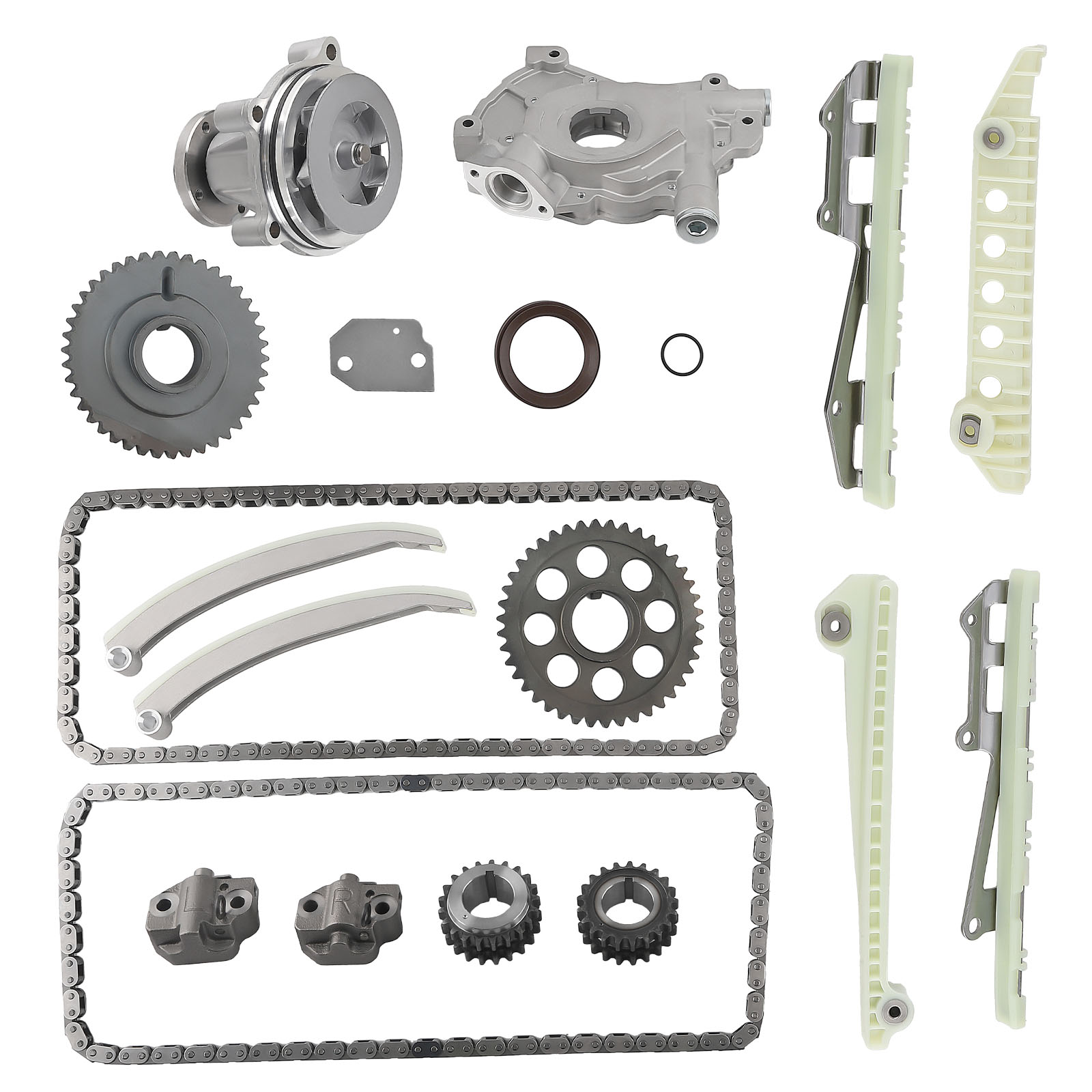 Timing Chain Kit Oil Pump Water Pump For Ford F-150 Lincoln Mercury 4.6 97-02