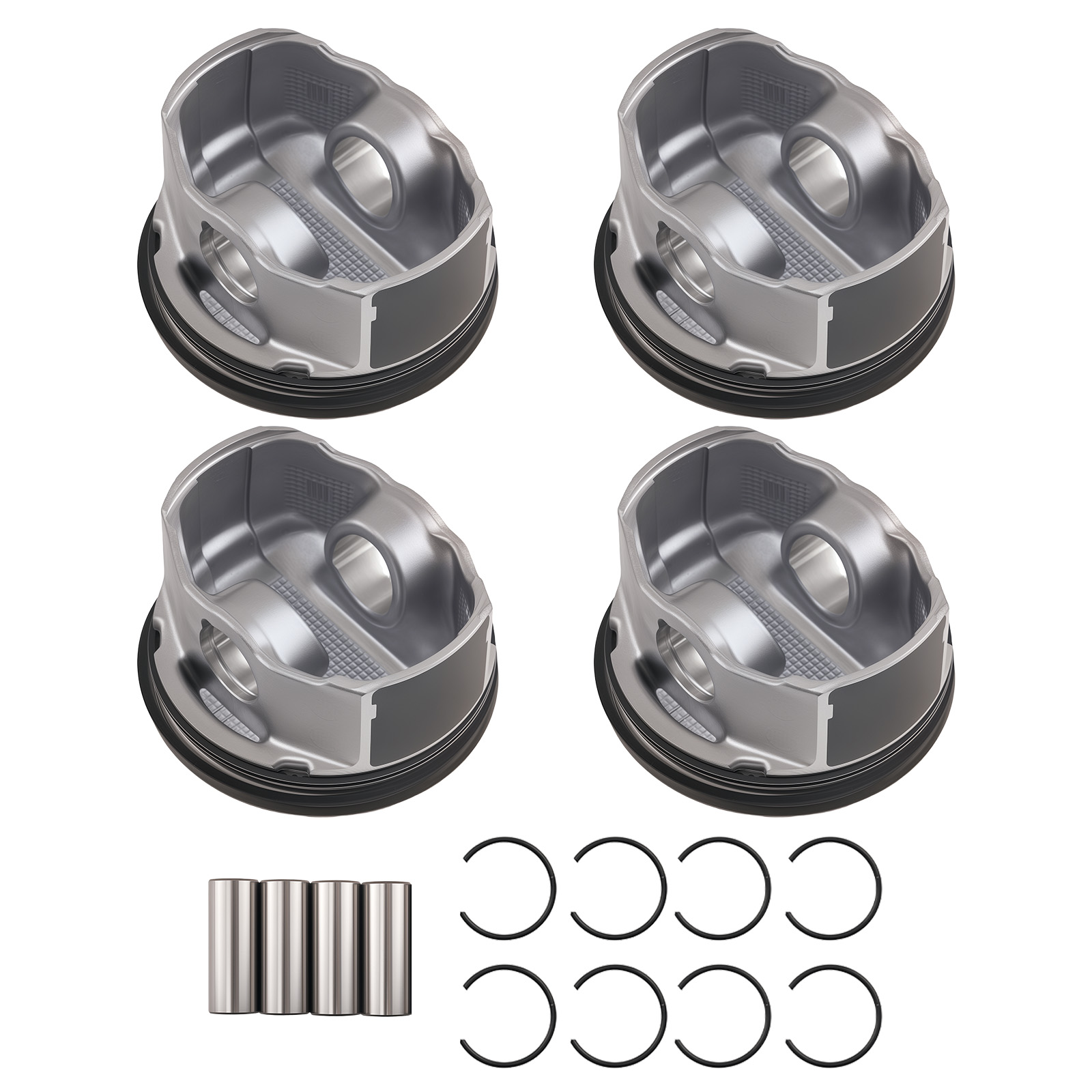 Piston & Ring Set For 2007-2013 Toyota Camry RAV4 Scion tC Lexus 2.4 2AZFE