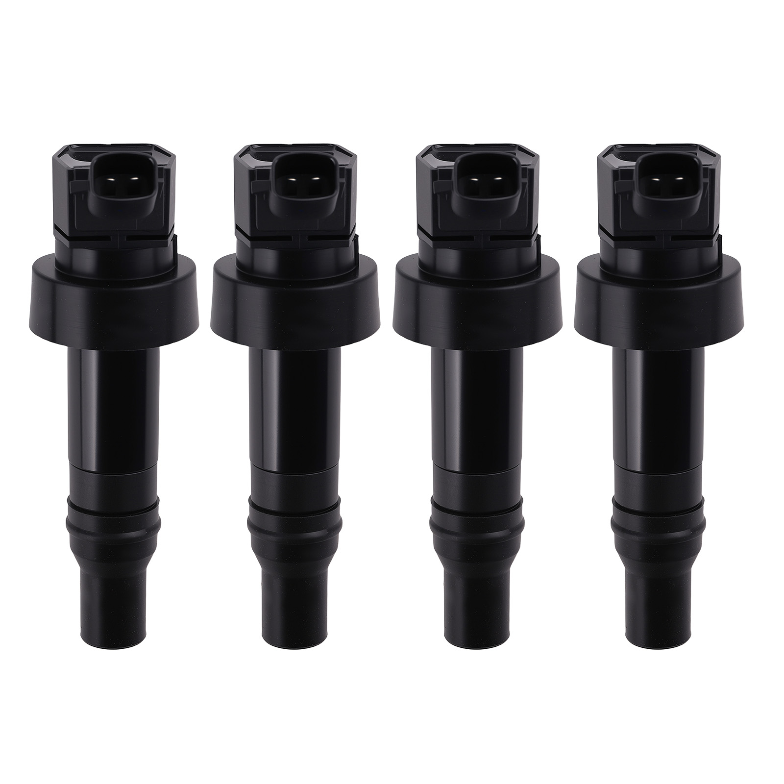 4Pcs Ignition Coil Set for Hyundai Veloster Base Tech 2012-2017 C-813 Black