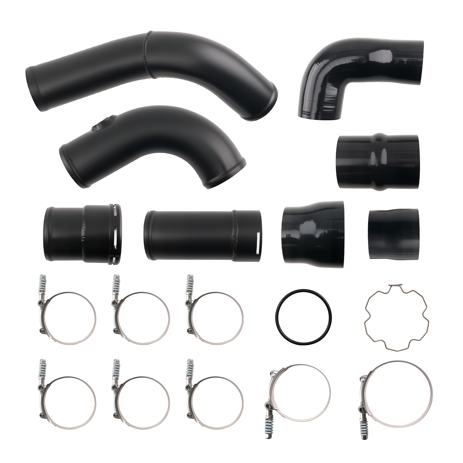 Turbo Intercooler Pipe Kit for Ford F250 F350 6.7L Powerstroke Diesel 2011-2016