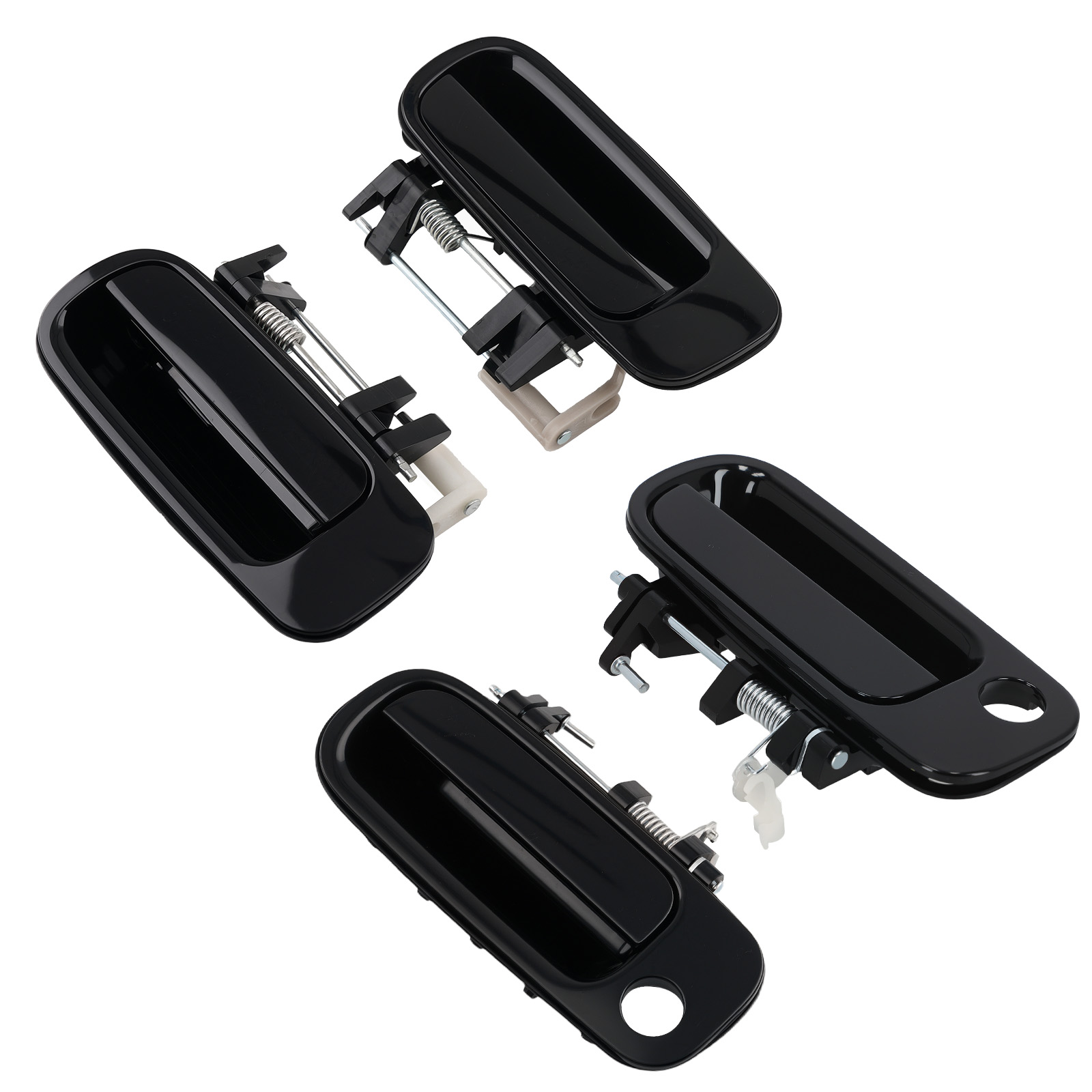 Exterior Door Handle for Toyota Camry 4Cyl 6Cyl 1992-1996 Black 69210-33010