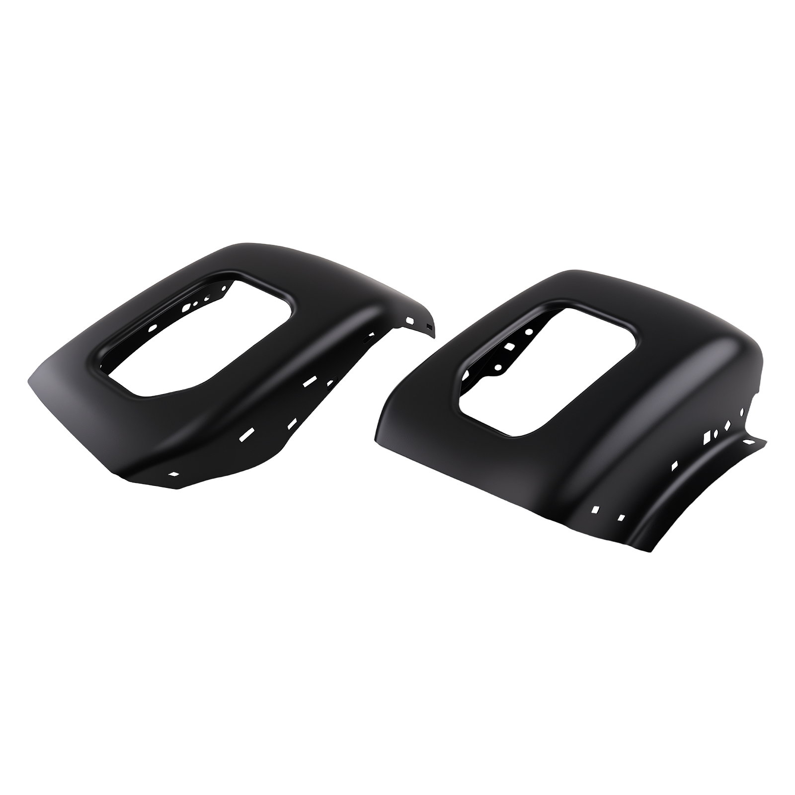Front Black Steel Bumper Face for Ford F-250 F-350 Super Duty 11-16 Split