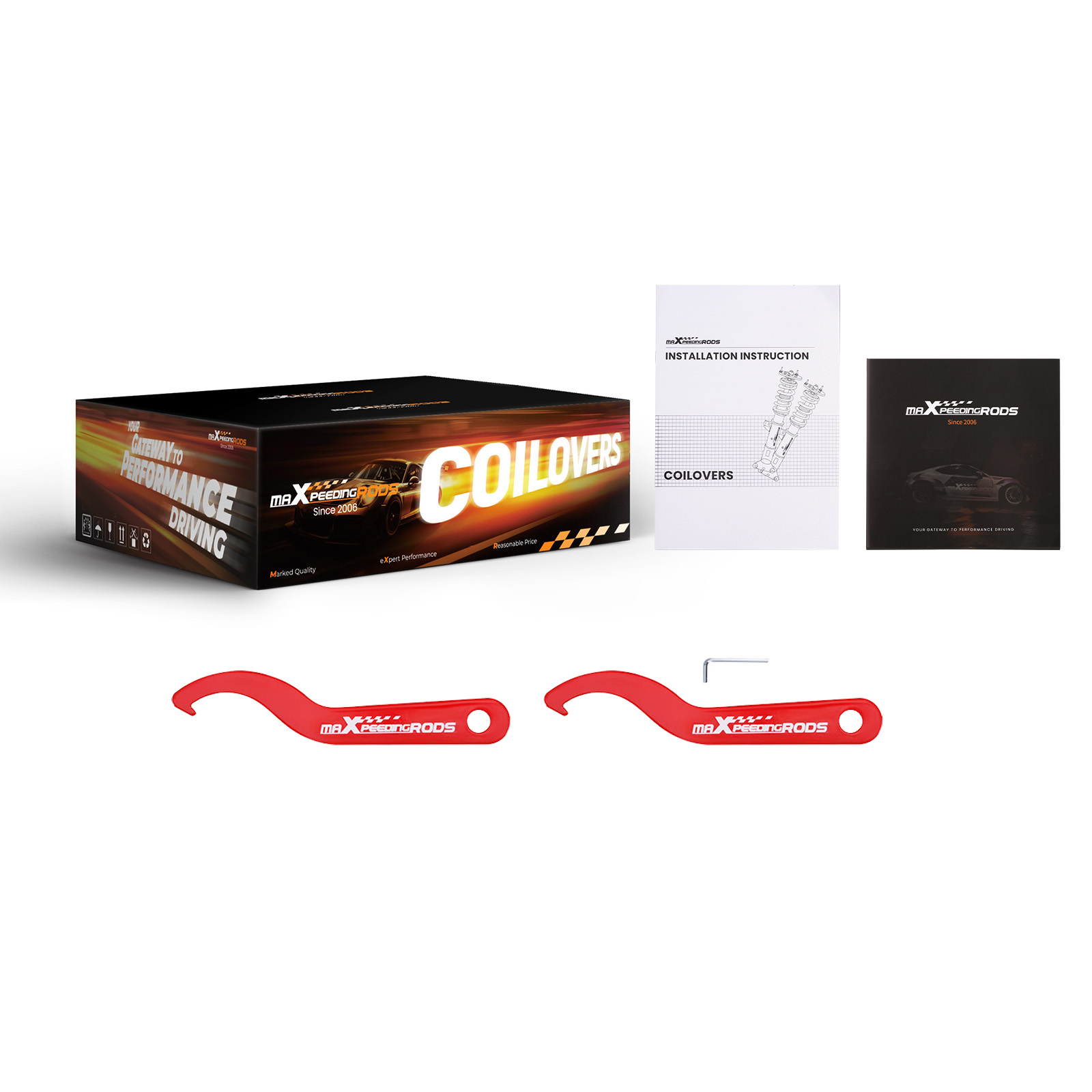 Höheverstellbares Gewindefahrwerk for Bmw 5 Series E60 525i 04-10 Sportfahrwerk