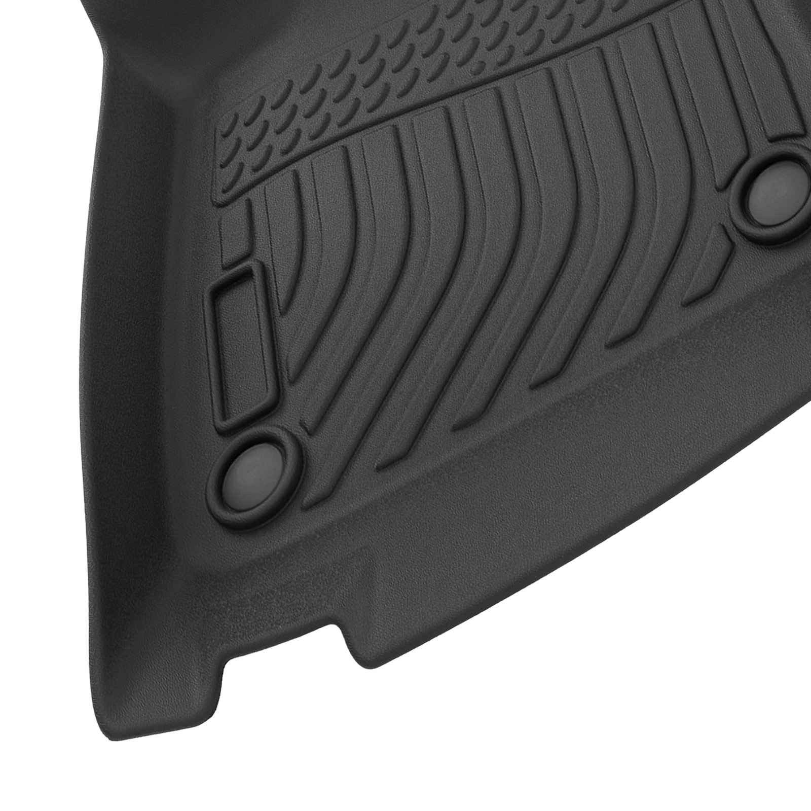 TPE Floor Mats for INFINITI QX50 2019-2025 Black All-Weather Car Mat Waterproof