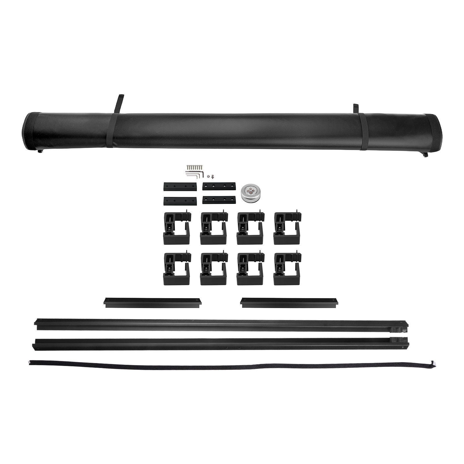 8FT Soft Vinyl Roll Up Tonneau Cover for Chevrolet Silverado GMC Sierra 88-07