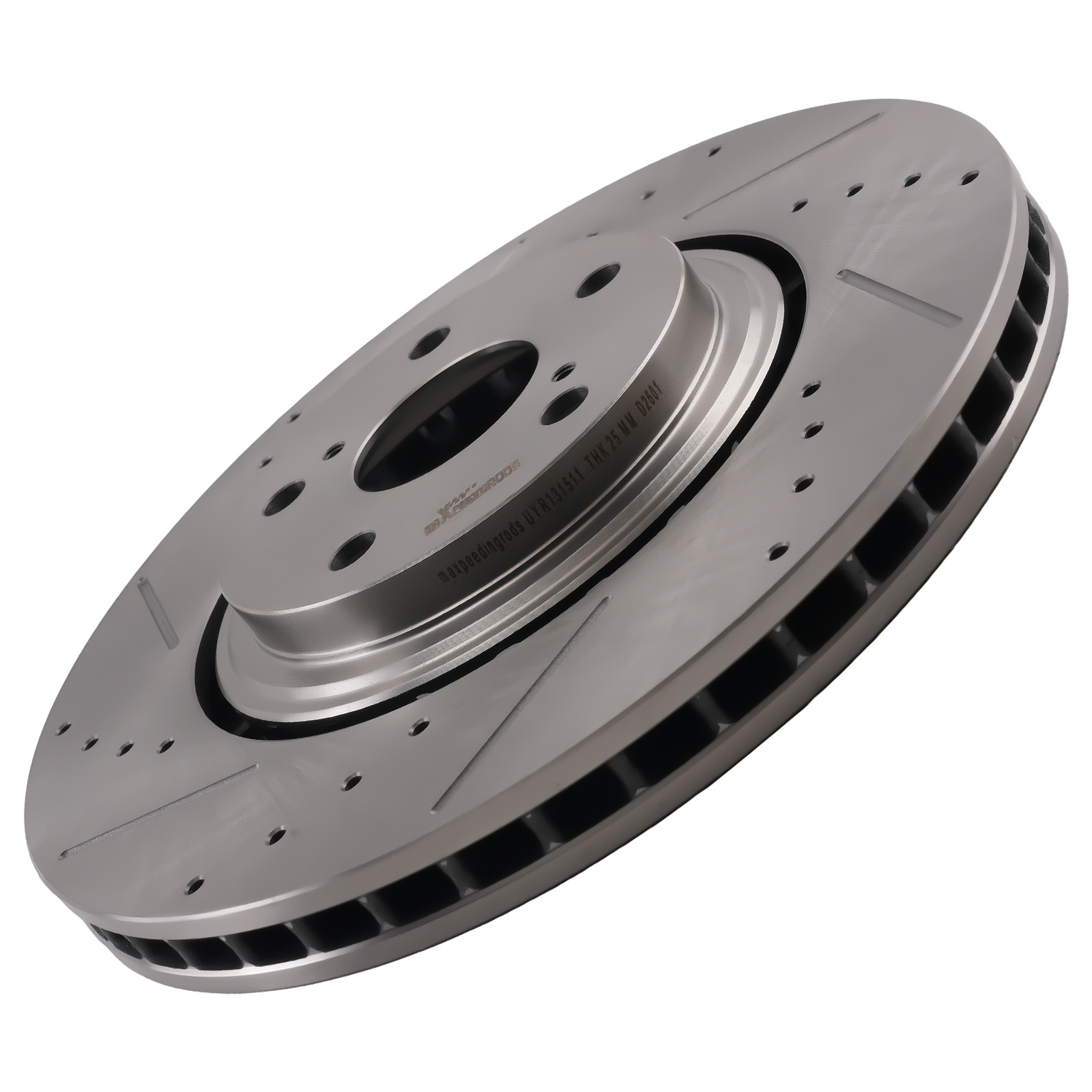 Front Drilled Slotted Brake Rotors for Lexus NX200t NX300 NX300h RX350 RX450h