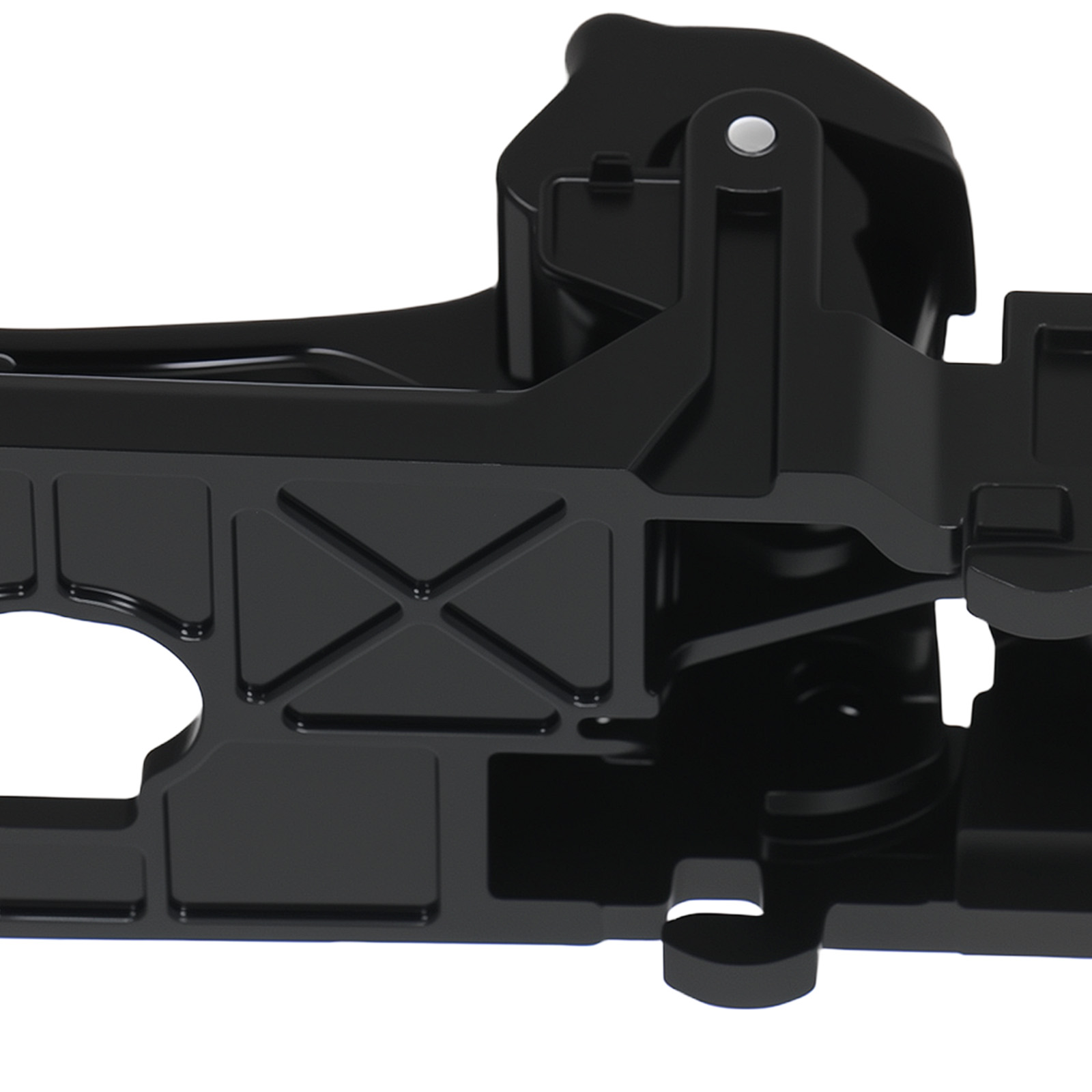 Front Door Handle Set for Kia Optima 2006-2010 82610-2G000 Black Plastic