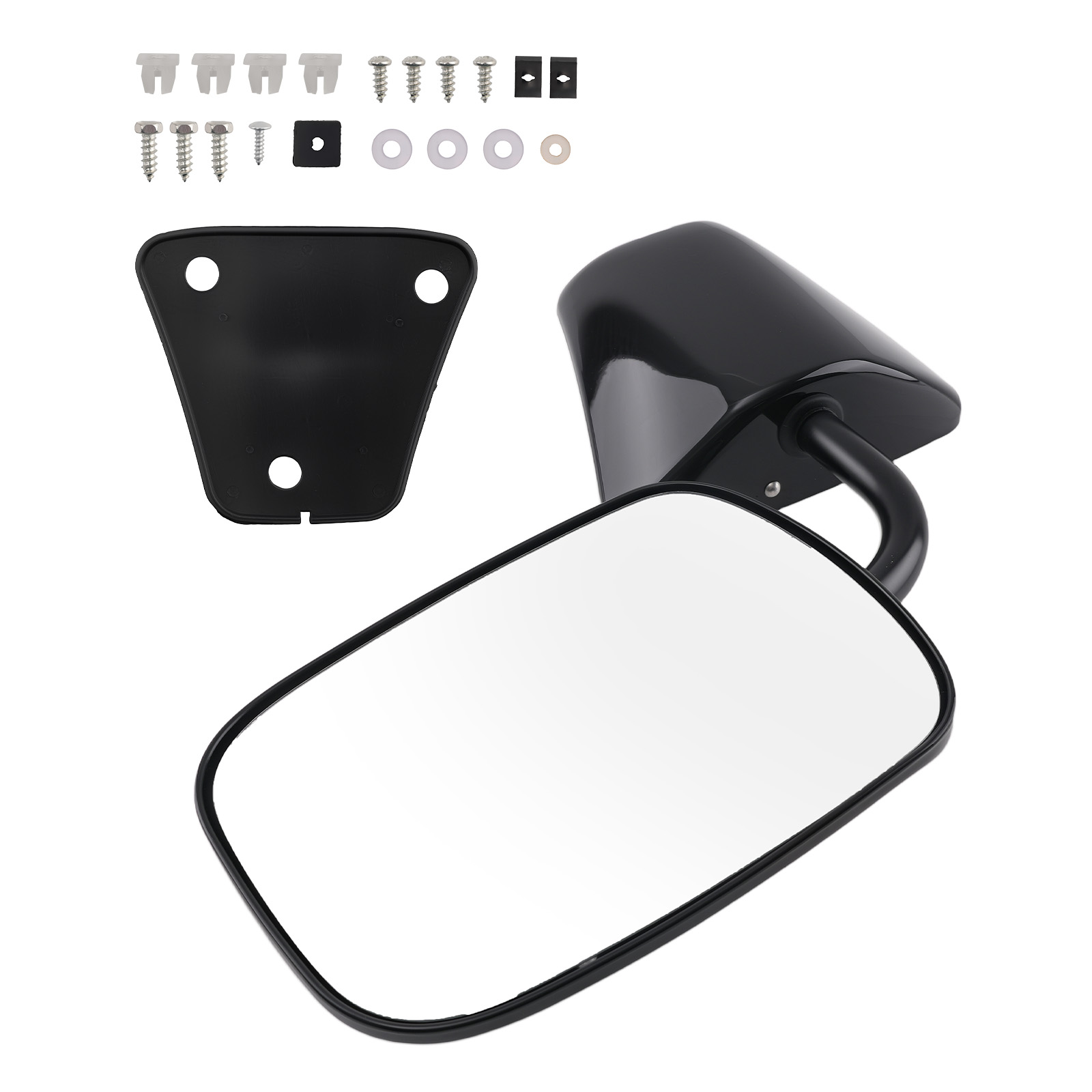 Manual Side Mirror Left for Chevrolet C2500 LS Silverado 1988-2000 Adjust