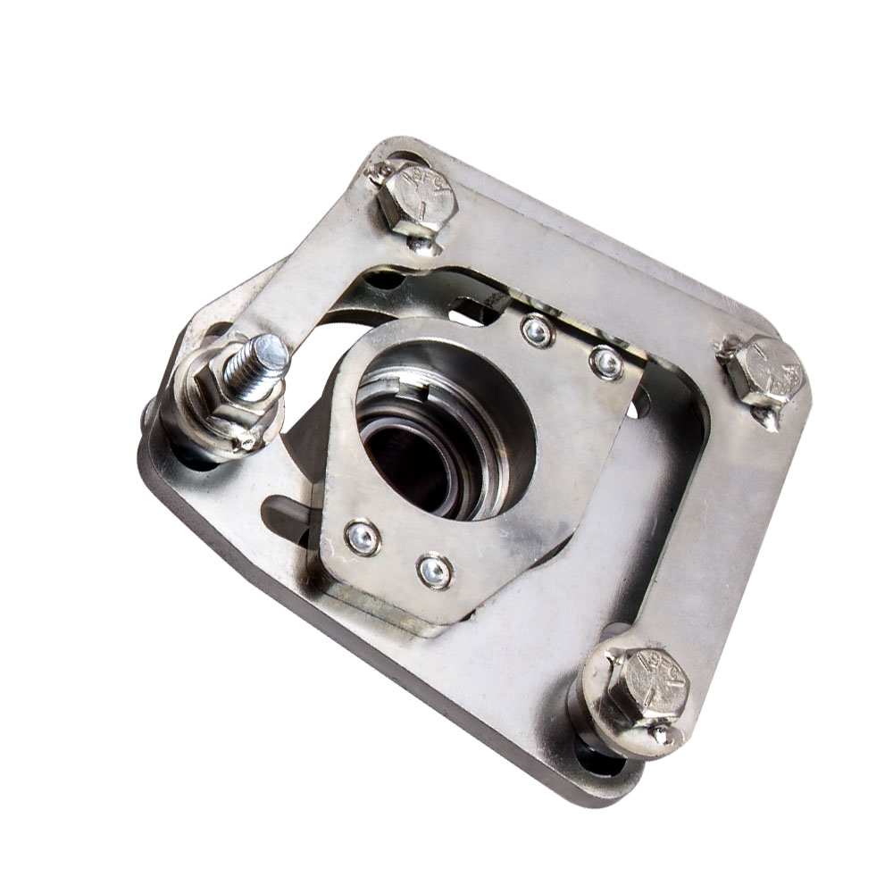 Adjustable Steel Camber Caster Plates Coilover Alignment for Ford Mustang 94-04