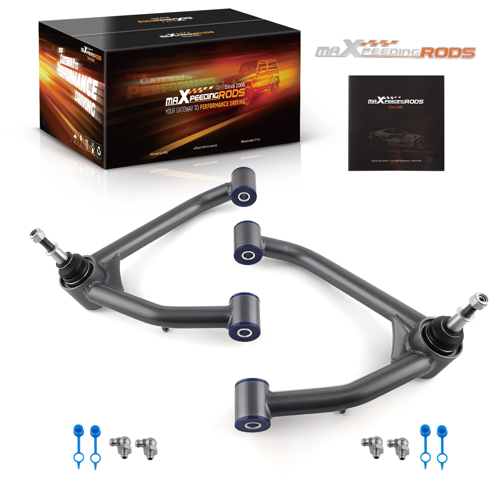 Upper Control Arms Kit For Silverado Sierra 1500 2014-2018 Tahoe 15-20 2-4