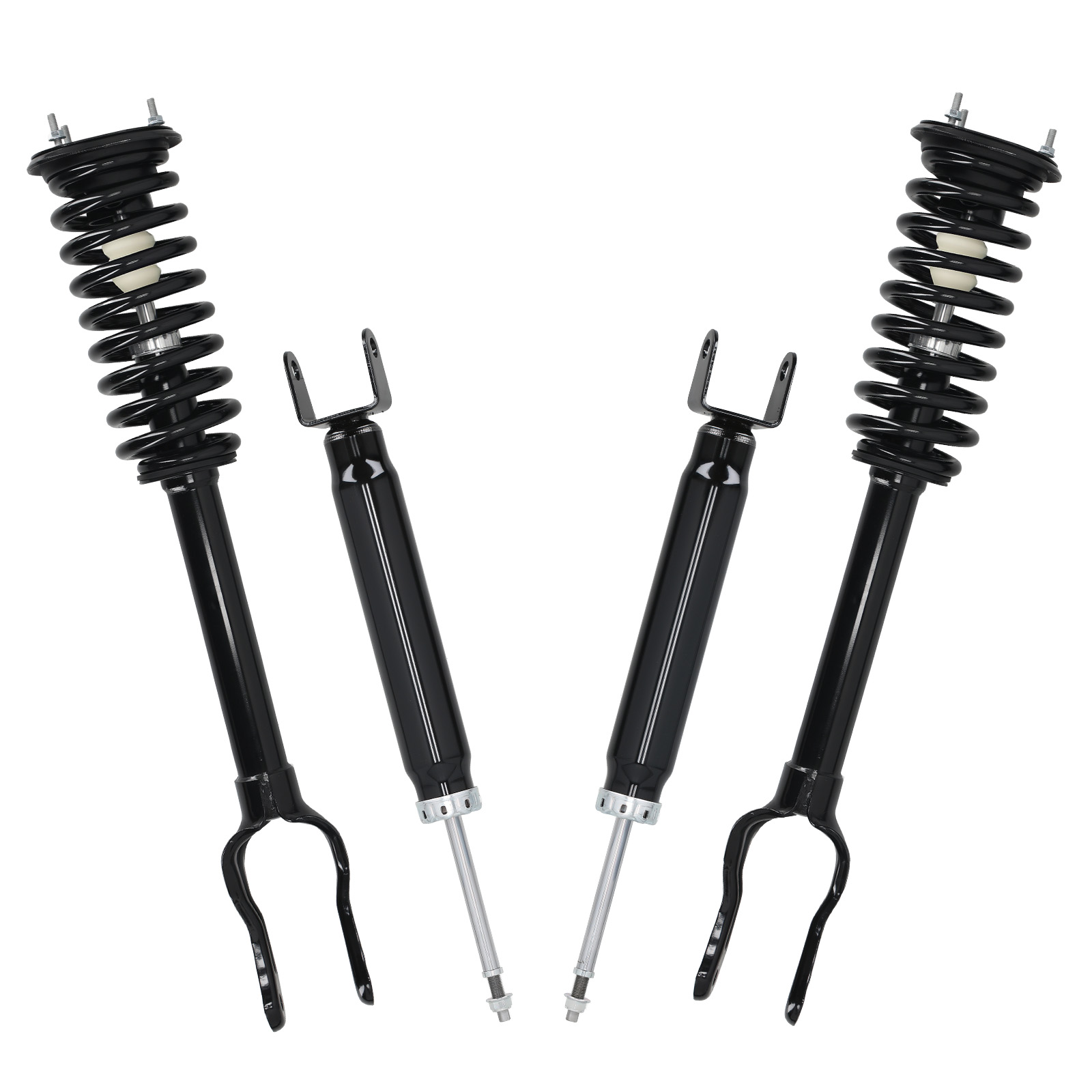 4X Front & Rear Complete Struts & Coil Springs For DODGE DURANGO 2011-2015