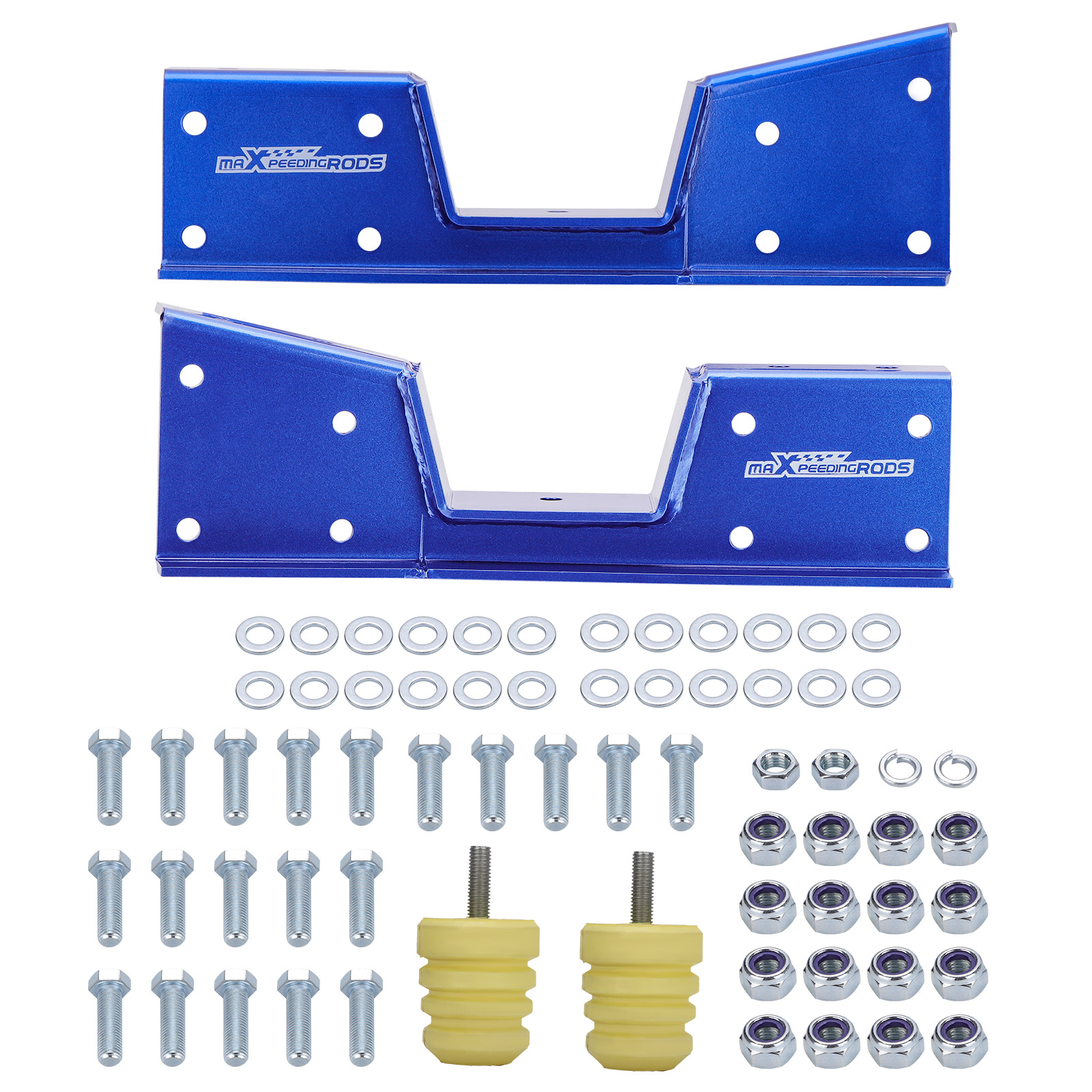 Rear C-Notch Kits Bump Stops fit for GMC Sierra 1500 Classic NBS Body 2001-2007