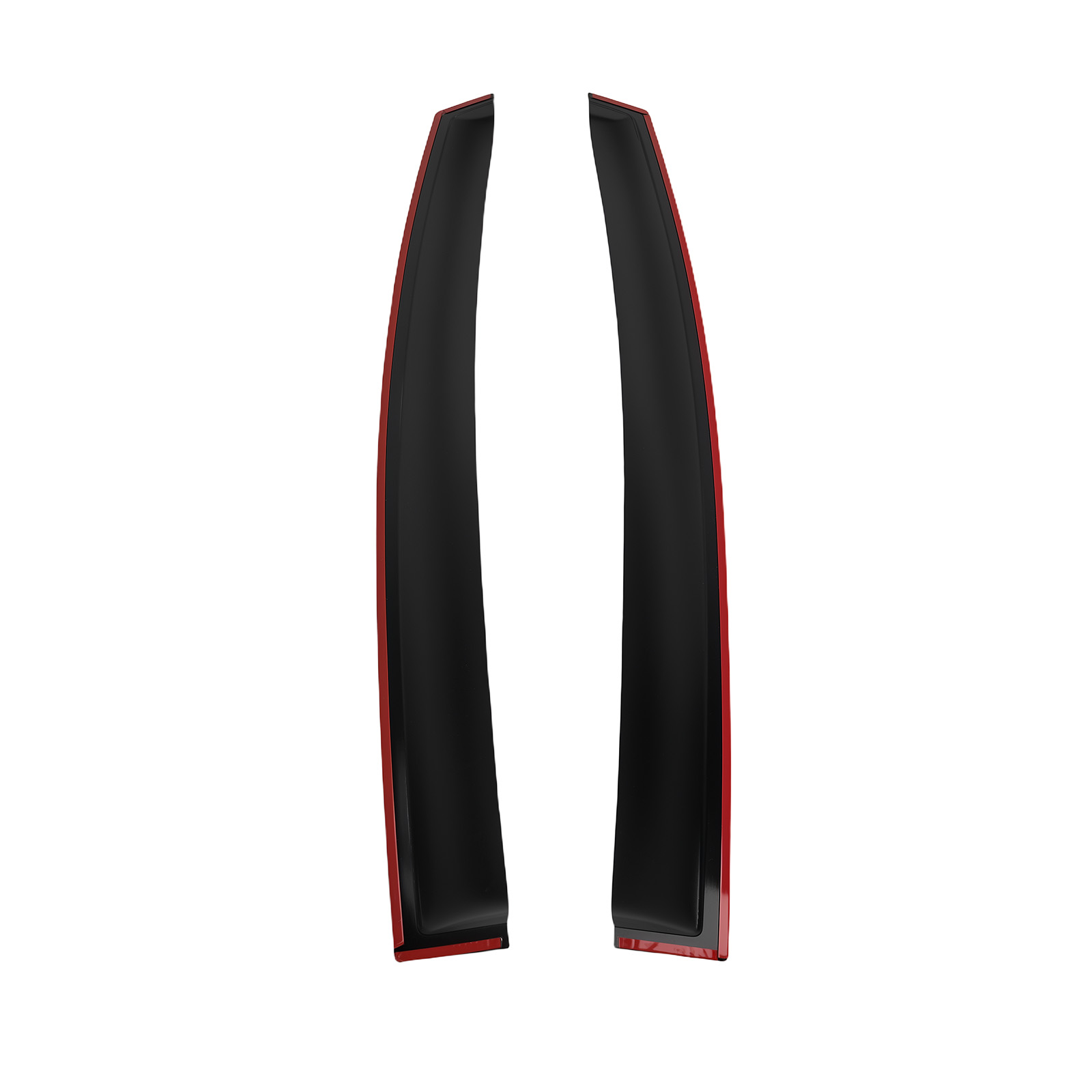 Rain Deflectors Window Guards for Toyota 4Runner 2010-2024 Black  4PCS