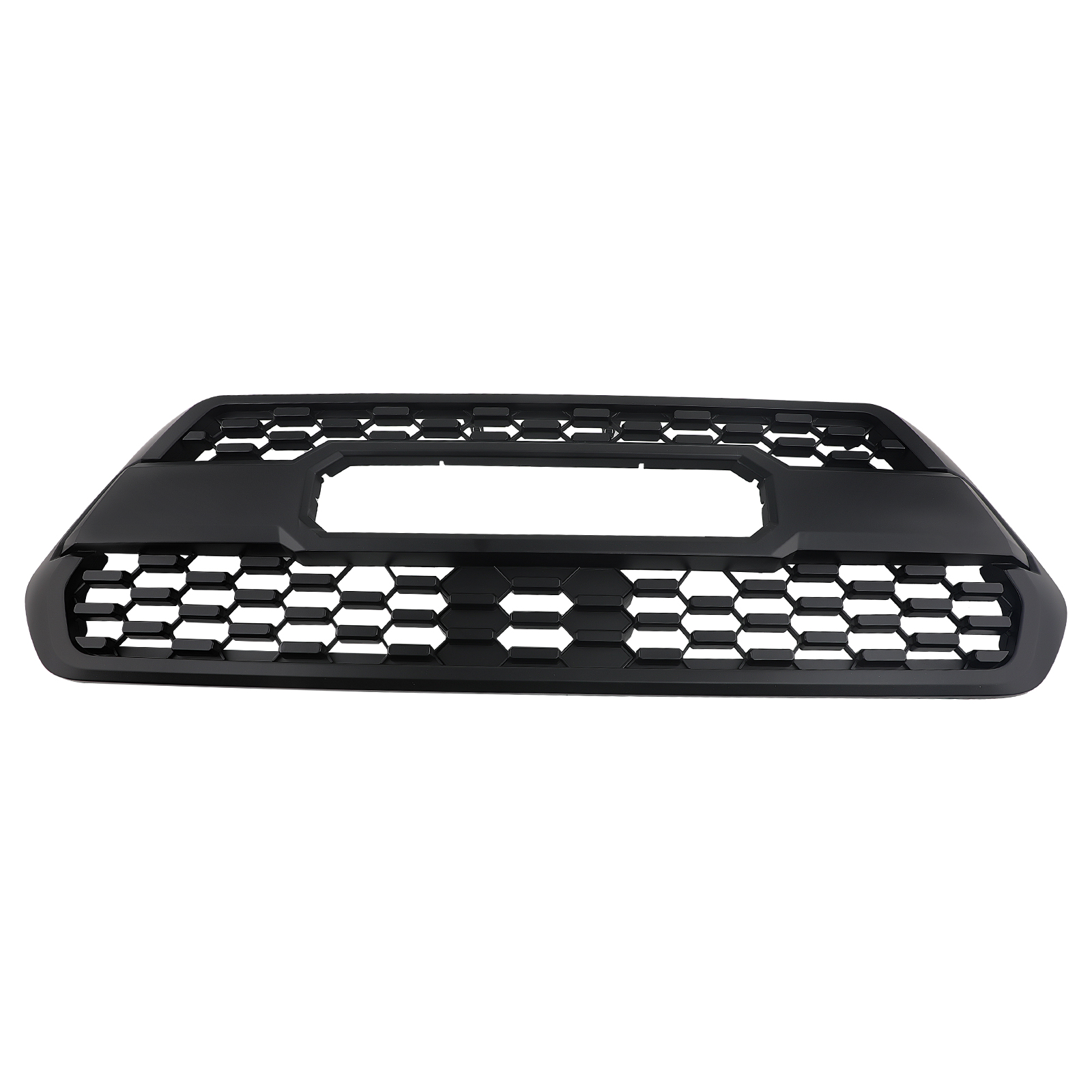 Front Upper Grille Assembly for Toyota Tacoma 16-23 ABS Plastic Matte Black QME