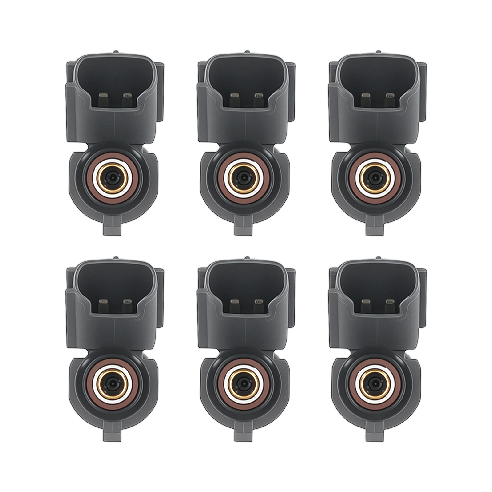 6 Fuel Injectors for Acura TSX 2010-2014 V6 3.5L 16450-R70-A01 84212352