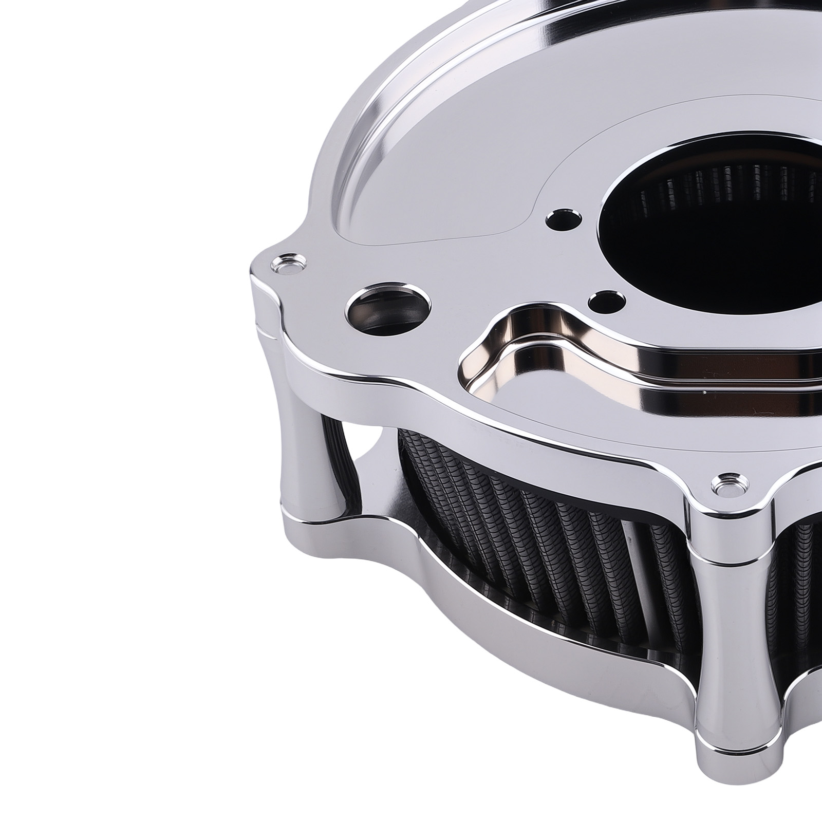 High Flow Air Filter Kit for Harley Sportster XL 1200 883 2004-2023 Aluminum