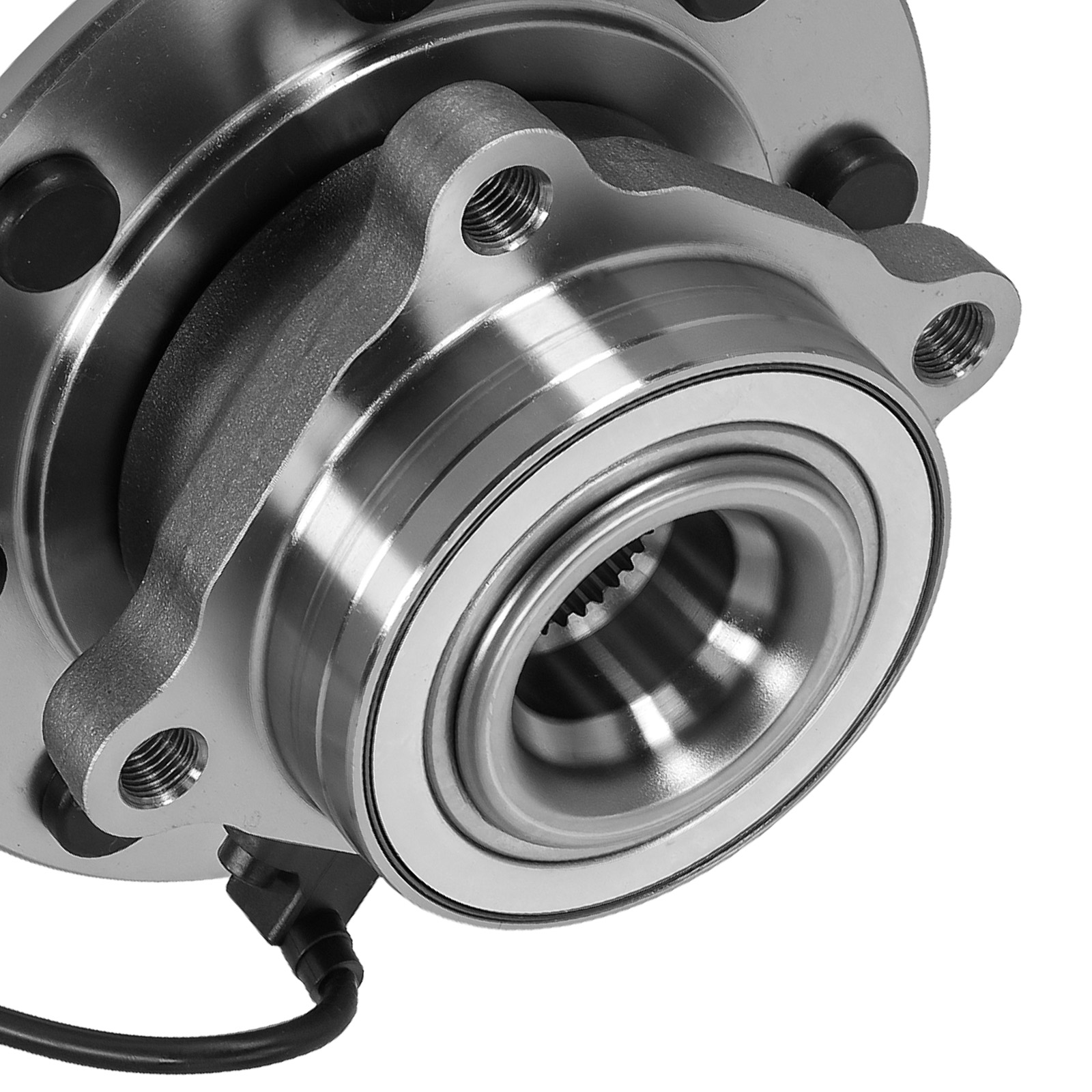 Front Wheel Hub & Bearing 515058 for Silverado Sierra 2500 4WD 1999-2004