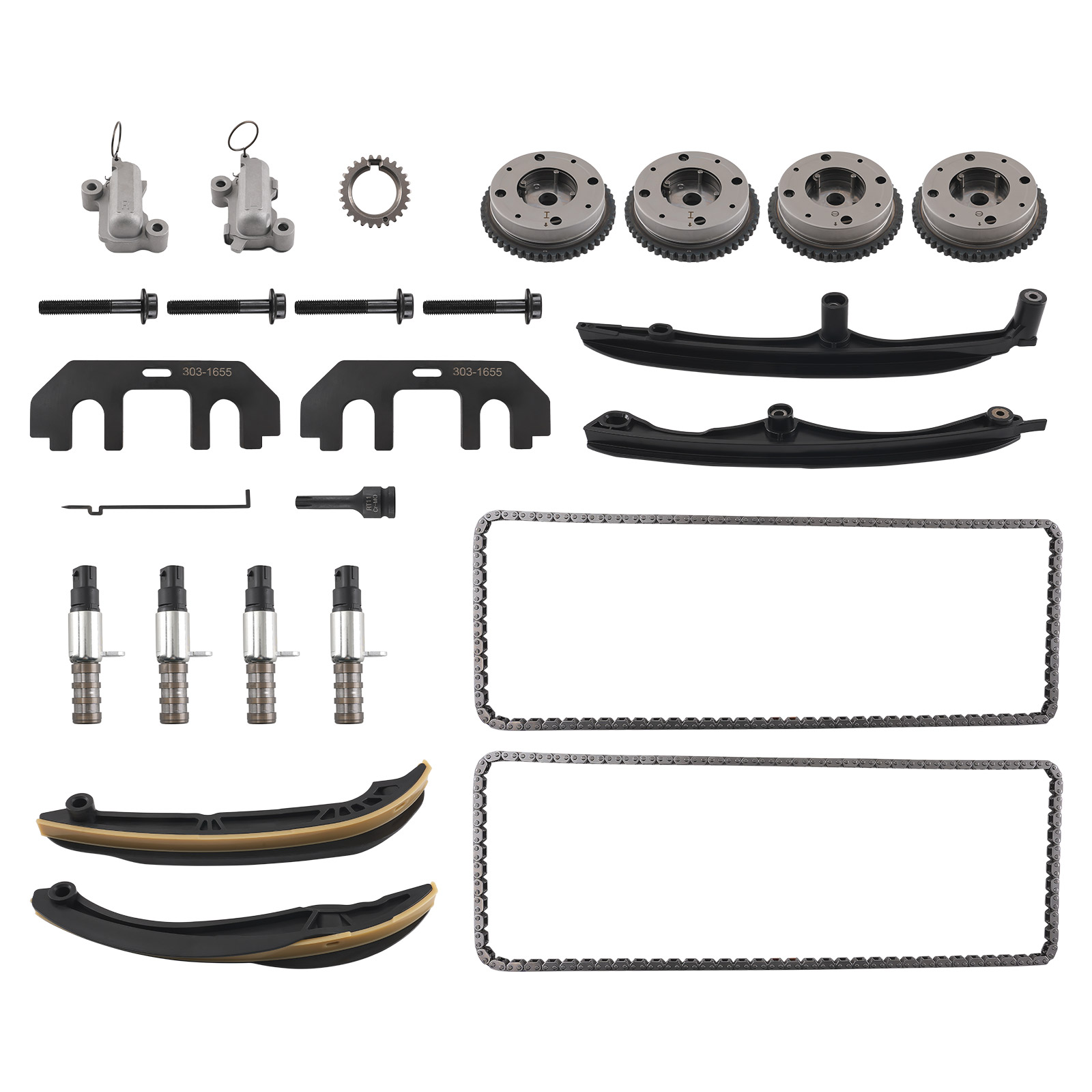 Timing Chain Kit with VVT Actuators for Ford F-150 Expedition Navigator 3.5L