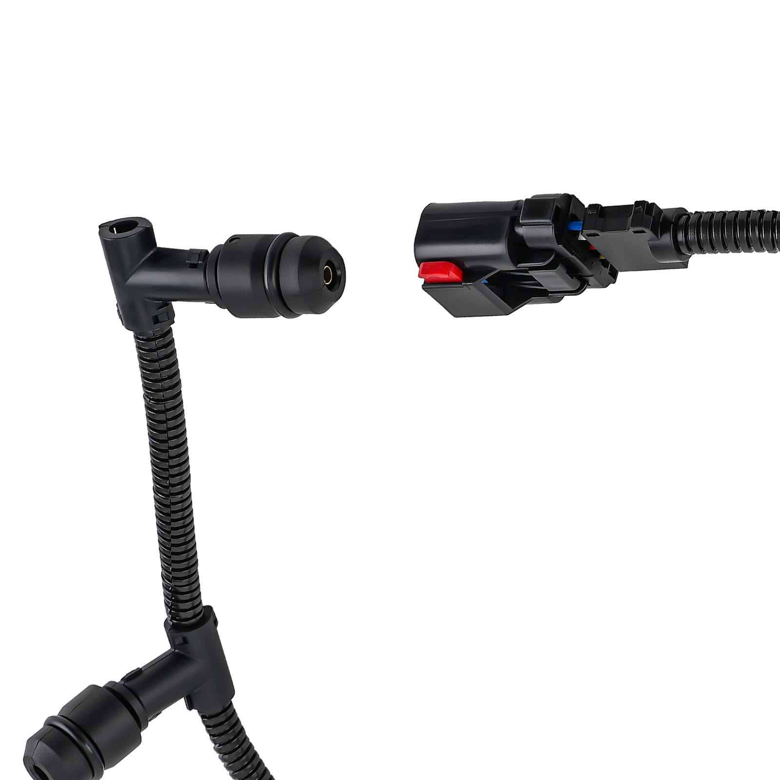 Left & Right Glow Plugs Harnesses + Glow Plugs For Ford 2004-10 6.0L Powerstroke