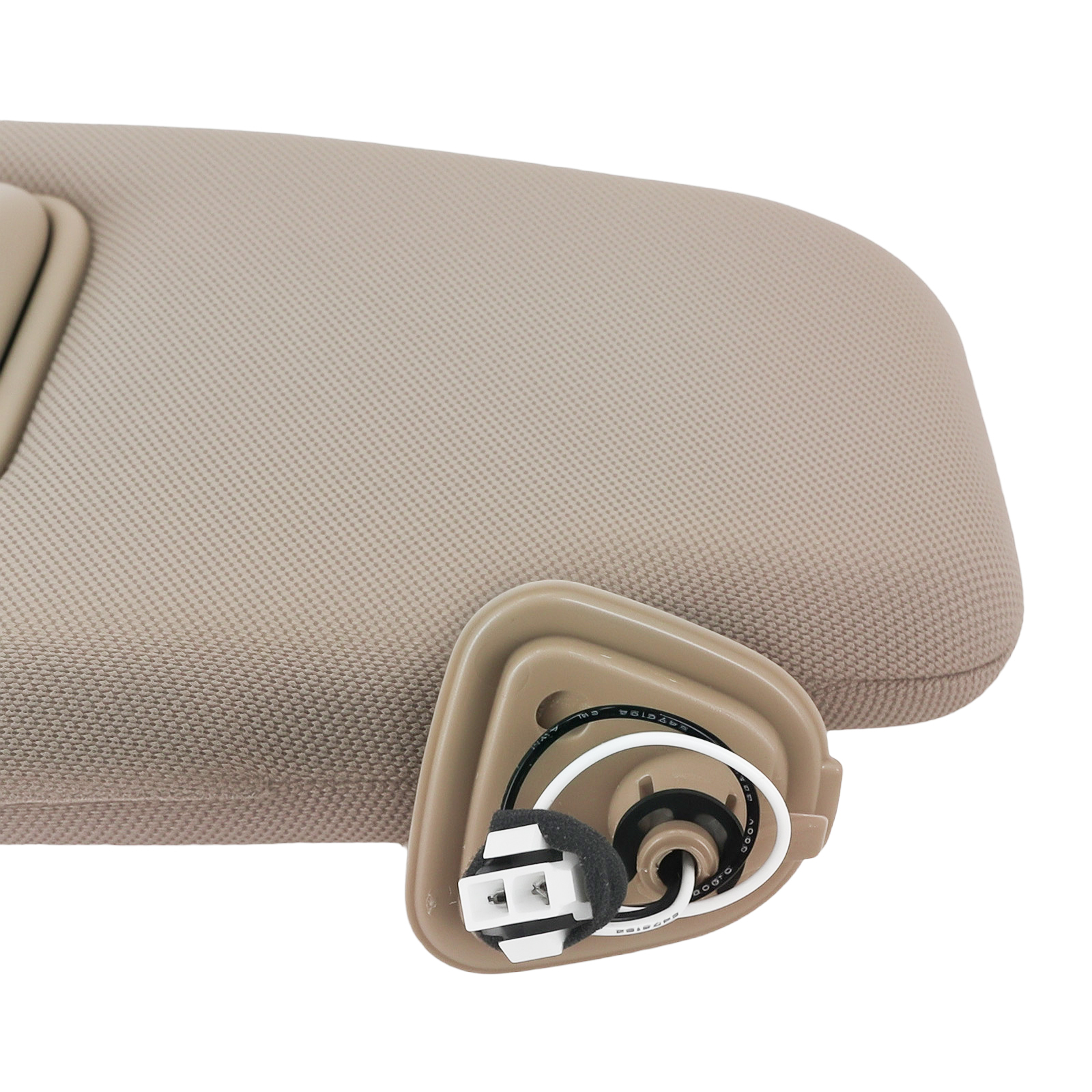 Left Beige Side Sun Visor for Nissan Murano 09-14 964011AA1B Plastic
