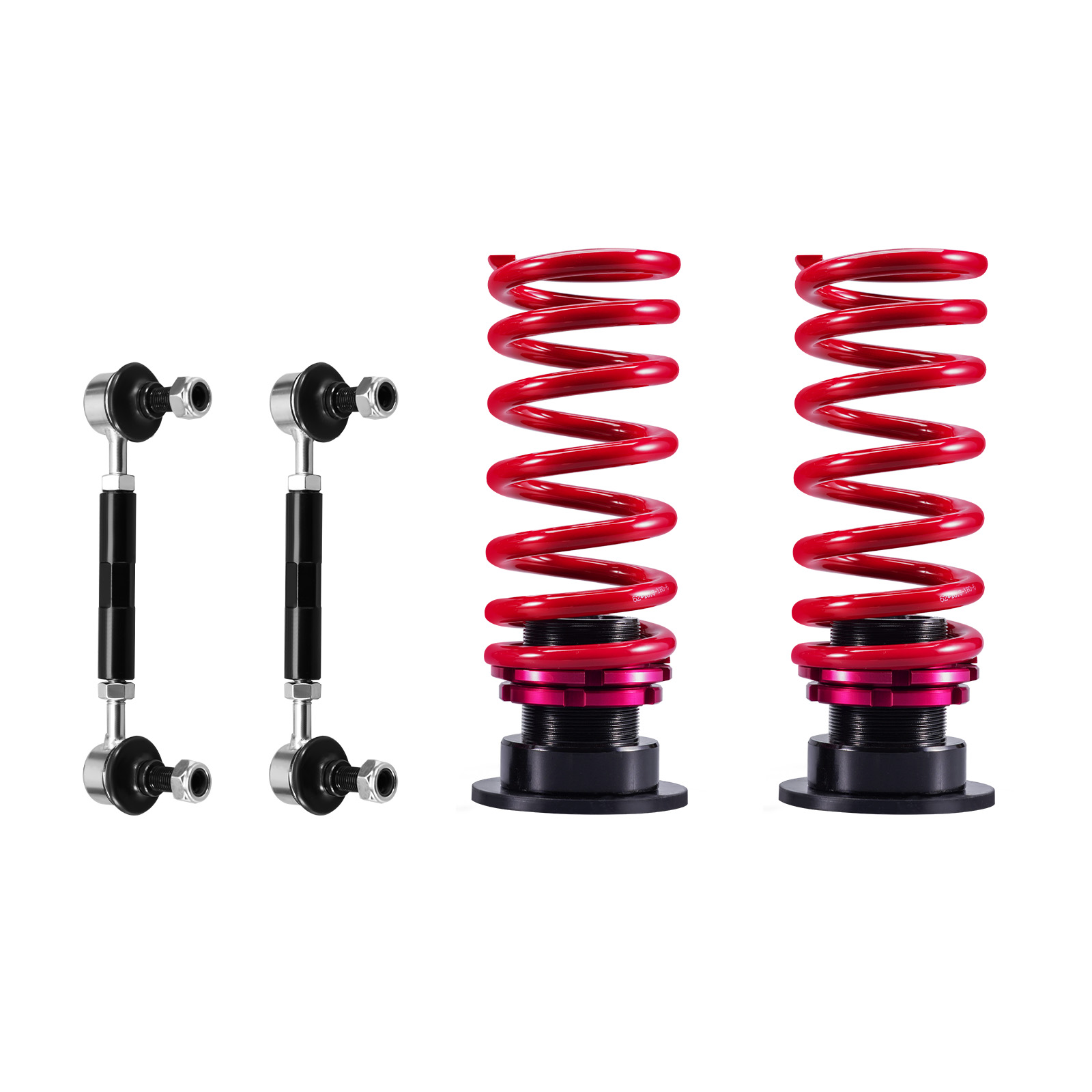 BFO Coilovers Strut Suspension Spring Kit For Ford Mustang 2005-2014 Adj. Height
