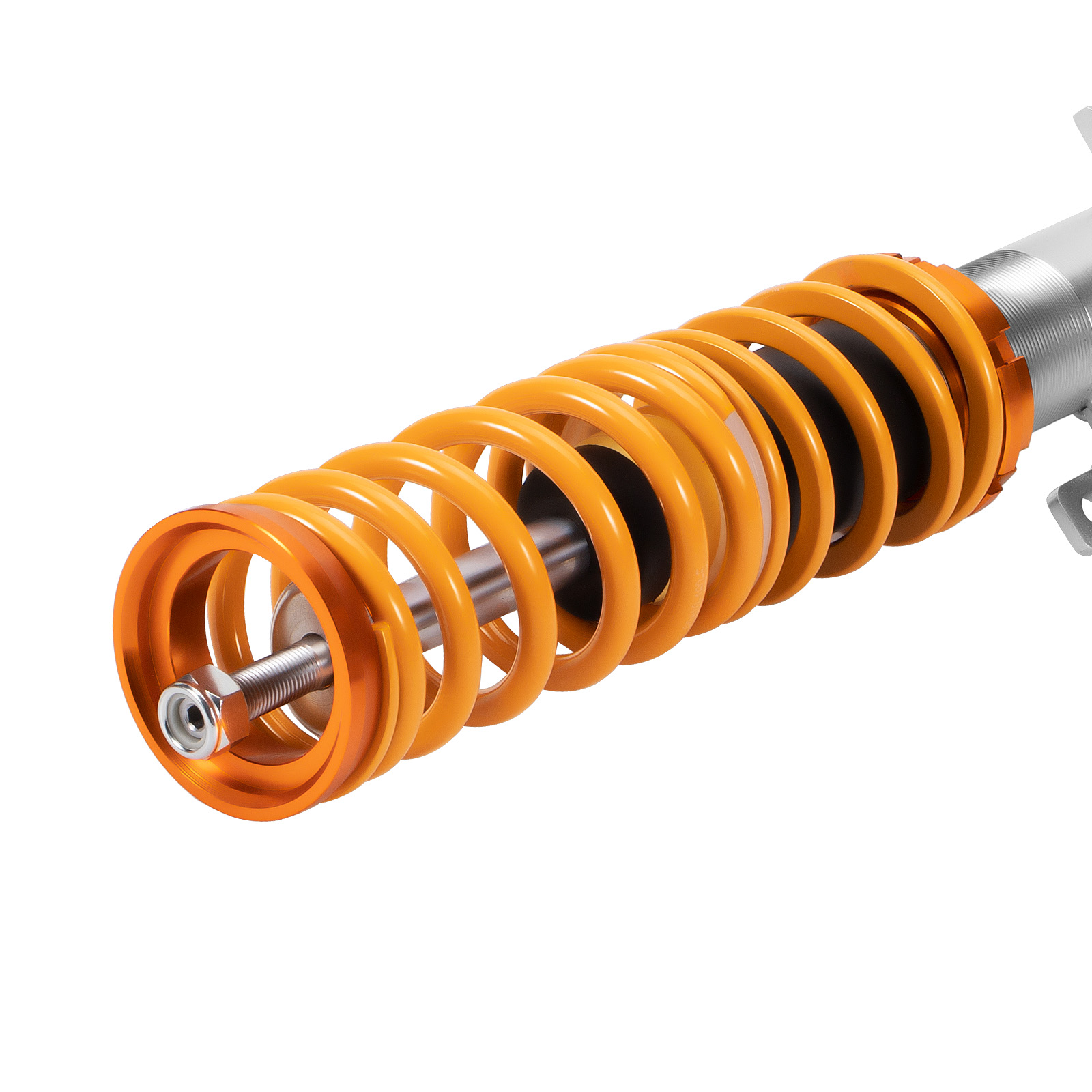 Federbein Gewindefahrwerk for Citroen C2 C3 2002-2010 Tieferlegung 0-25mm Rot