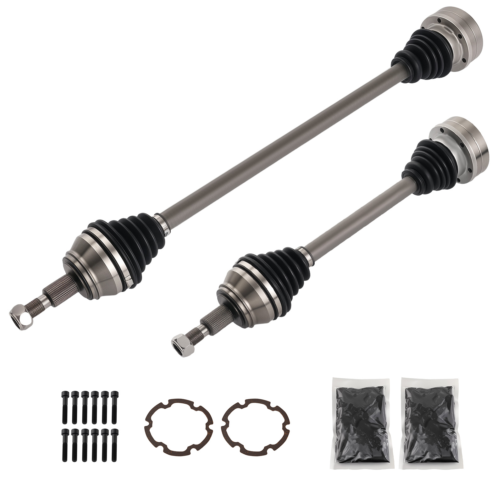 Front CV Axle Half Shaft Joints PAIR For Volkswagen Jetta 1995-1999