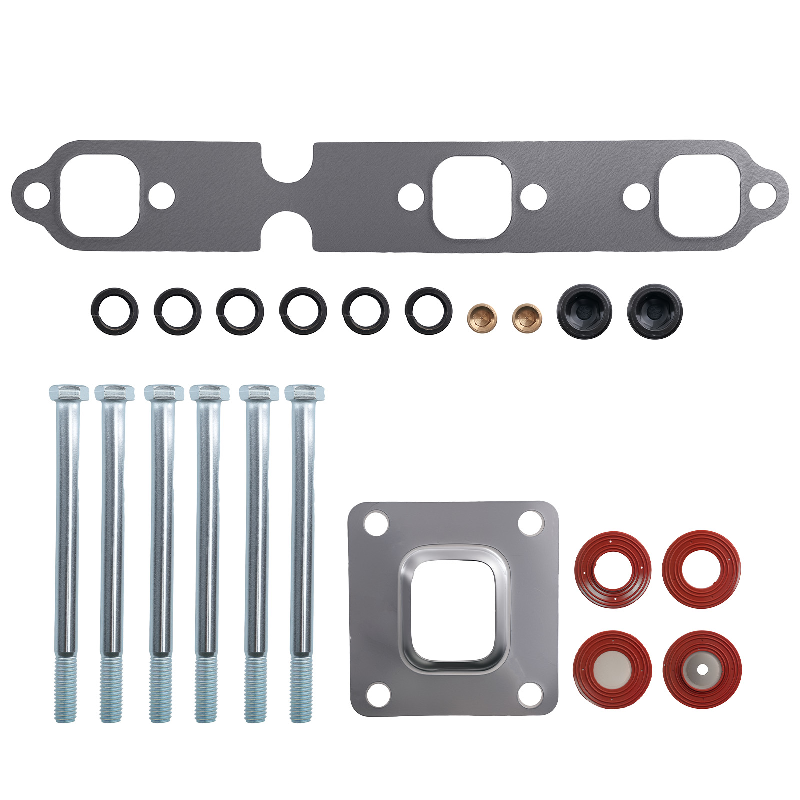 Marine Exhaust Manifold Riser Kit for Mercruiser GM 4.3 V6 2002-UP 864612T01