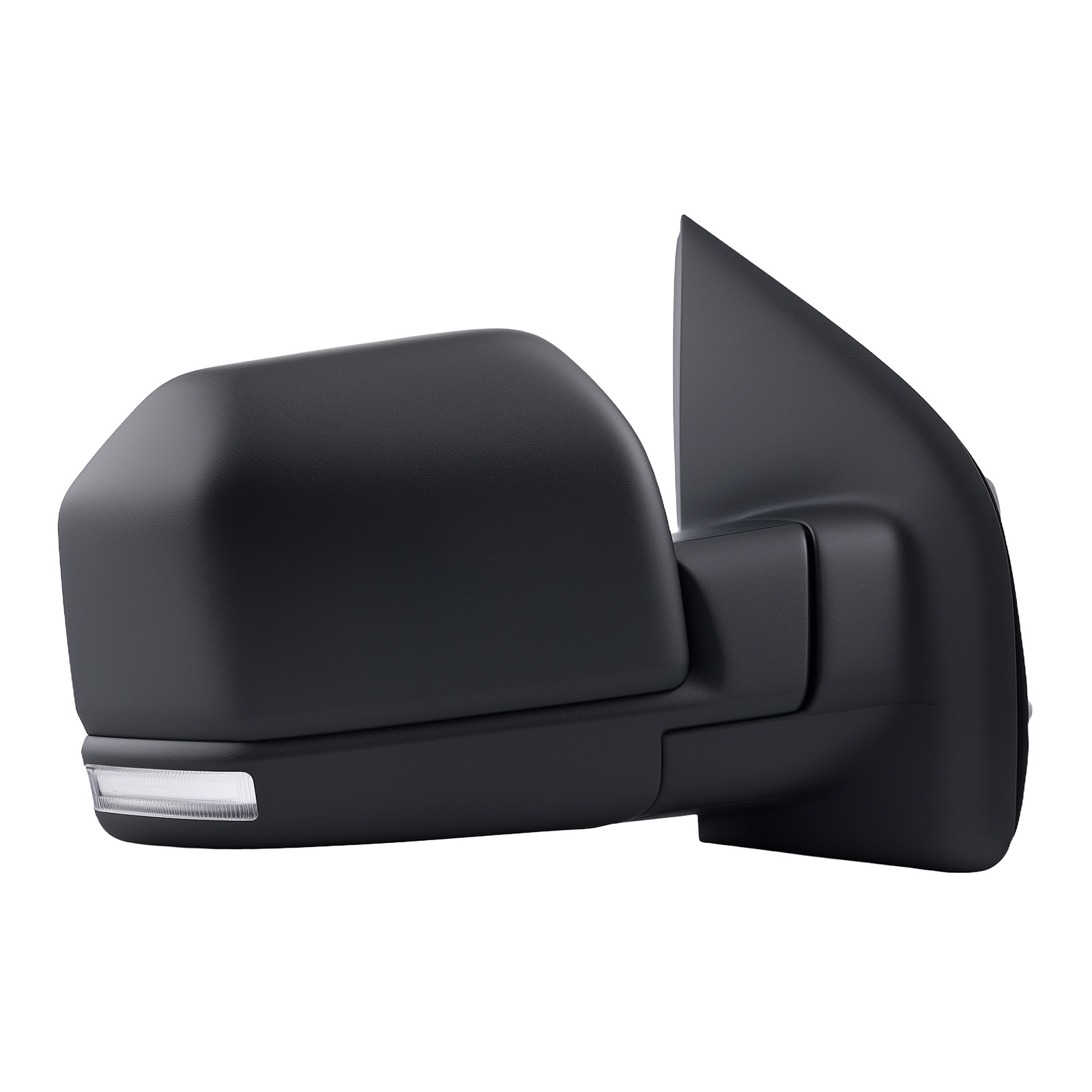 Passenger Side Heated Mirror for Ford F-150 2015-2020 Signal Light 8Pin Black