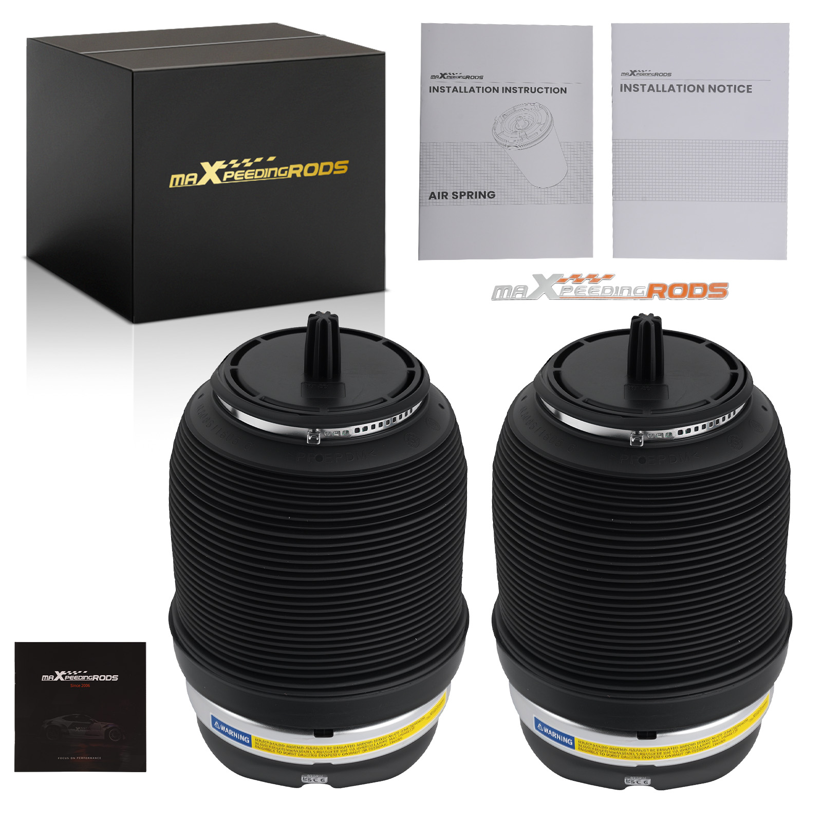 2pc Arrière Amortisseur Pneumatique pour Audi Allroad A6/C6 4F2 4F0616001J