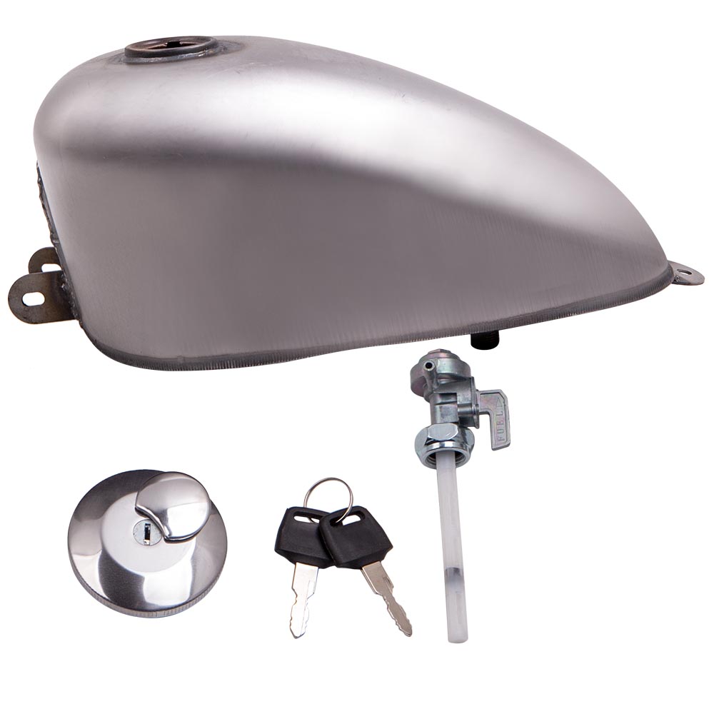 New 1.5 Gallon Gas Fuel Tank 5.6L for Harley Sportster Ironhead Bobber 55-1978
