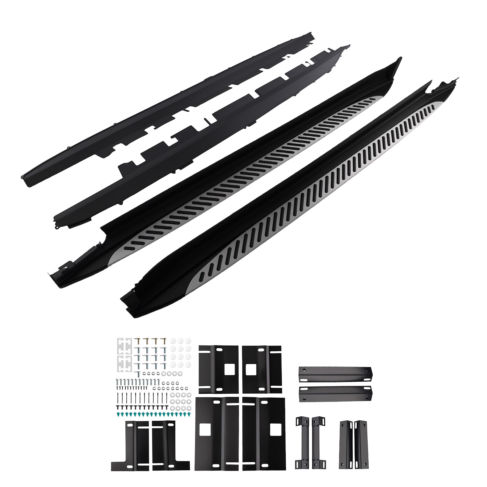Seitentrittbretter Alu for BMW X3 G01 2017-2023 X4 G02 Montagebügel Set