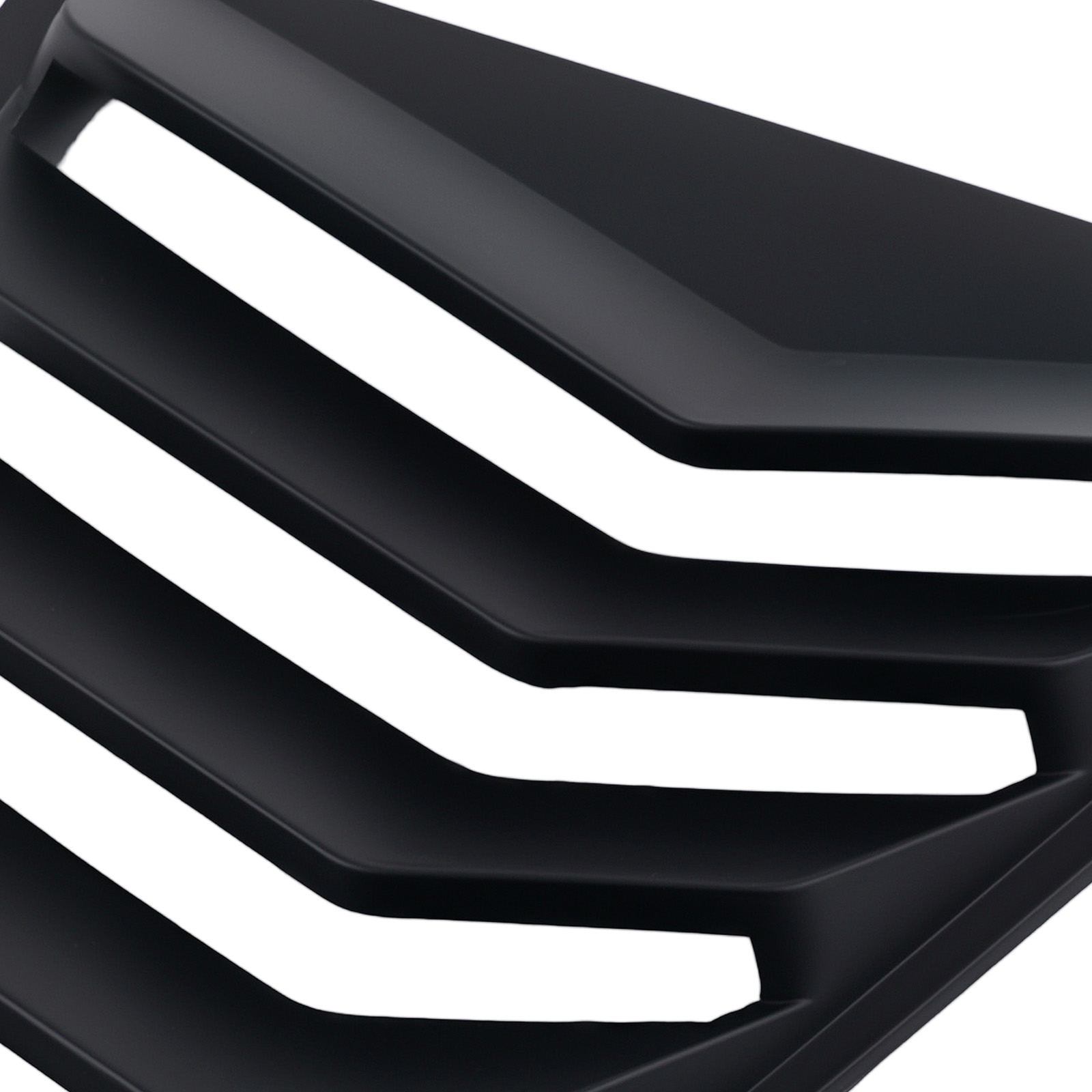 Side Window Louvers for Chevy Camaro 10-15 Quarter Panel Cover Matt Black