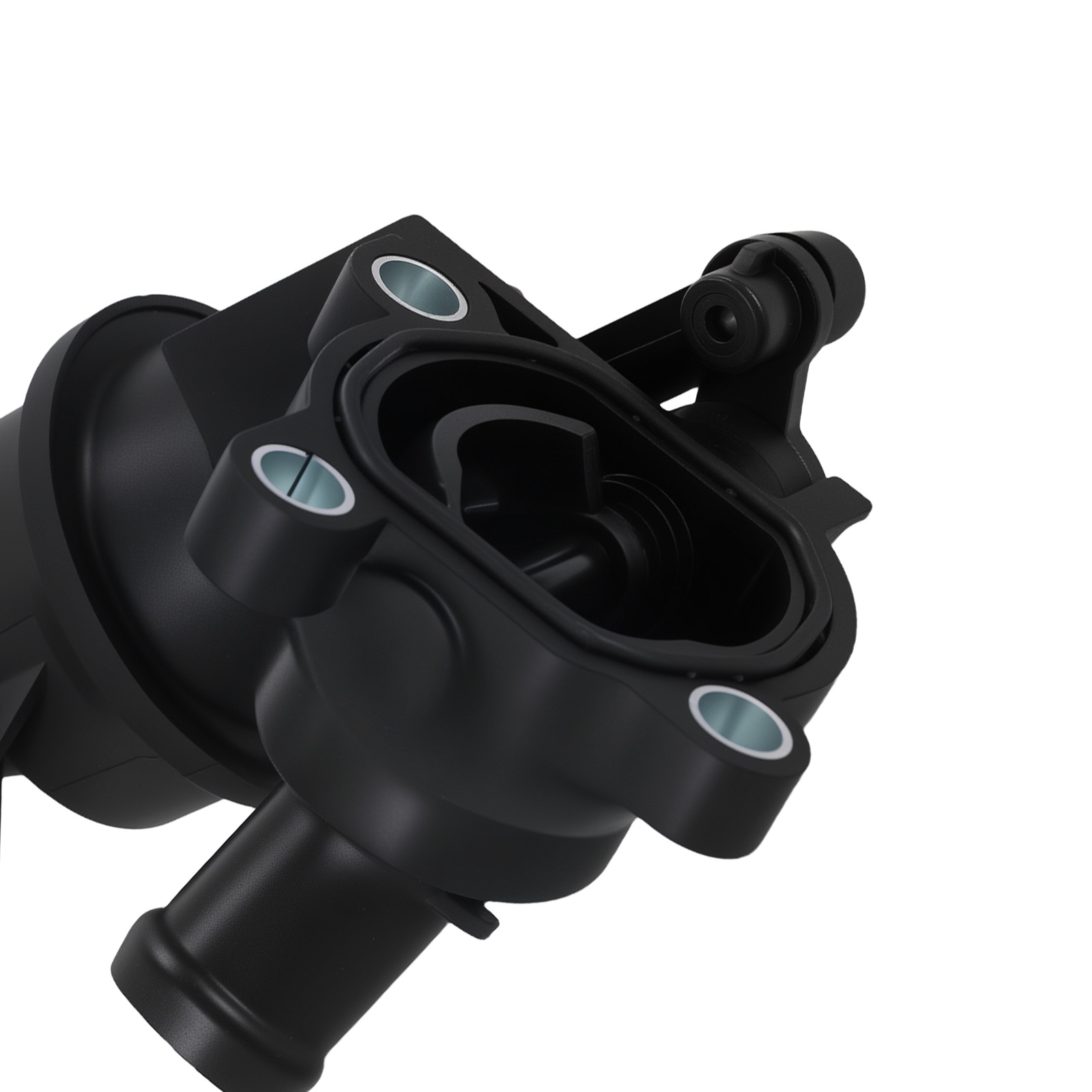 Automotive Thermostat for Audi A6 A7 VW Touareg 12-16 059121737AM Black Metal