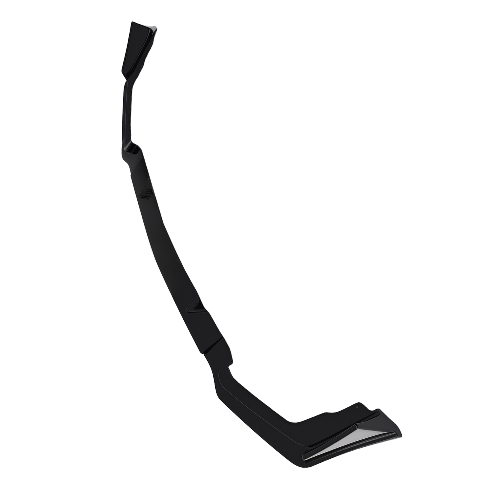 3PC Front Lower Bumper Lip Kit for Infiniti Q50 Sport 14-17 Glossy Black Spoiler