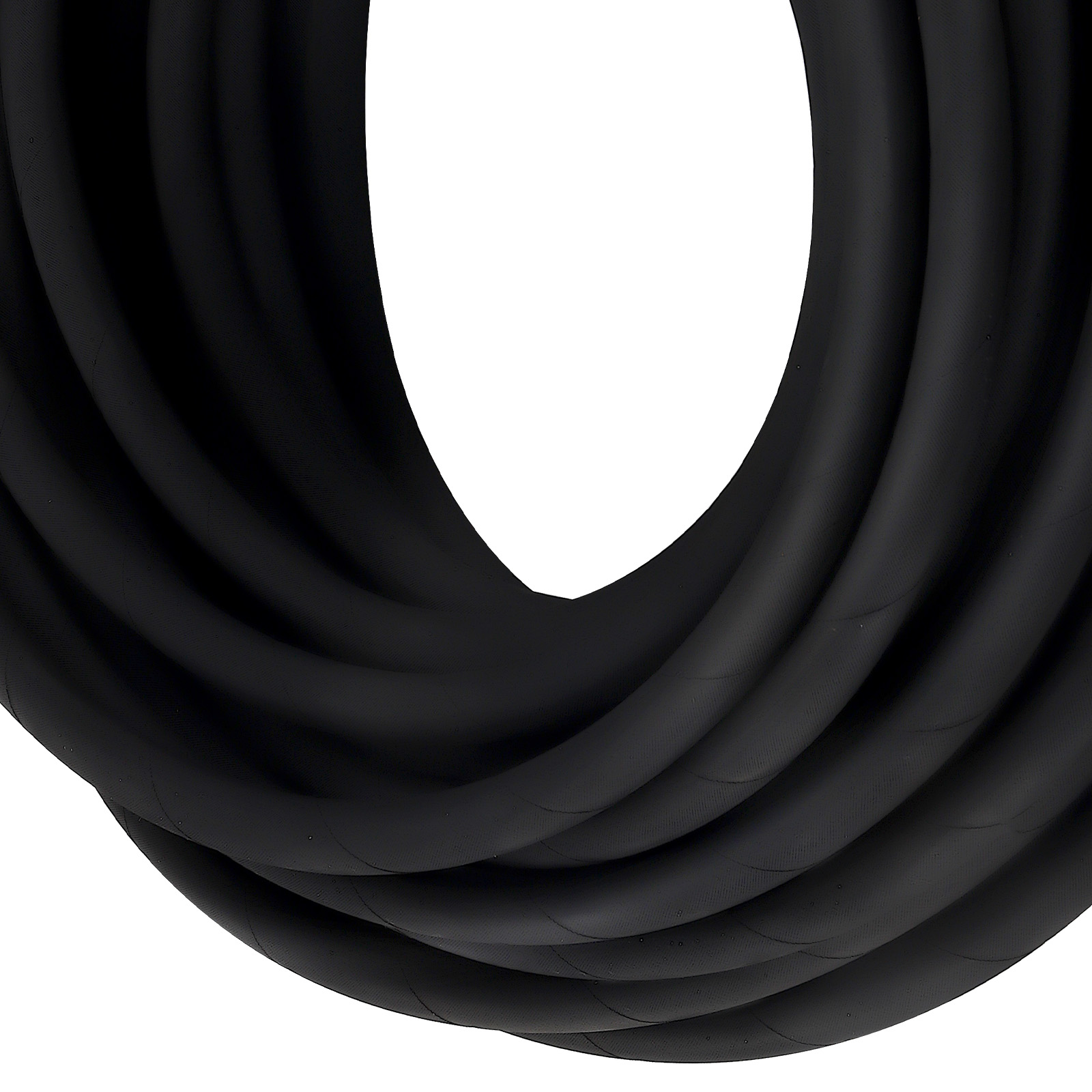 3/8In x 6000psi  HighTem Pressure Washer Hose 100ft 2-Braid Gray Non-Marking