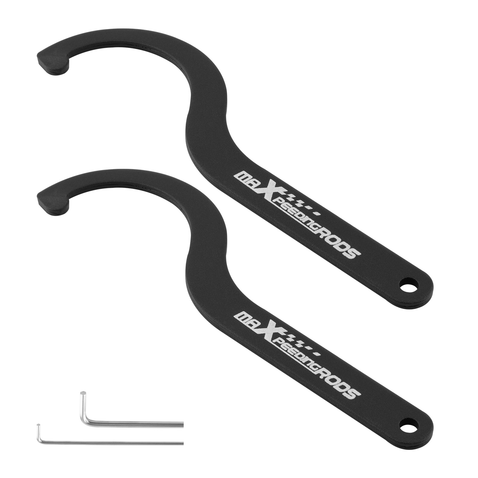2-Pack Coilover Wrench Tool – Spanner For Adjusting Lowering Springs & Dampers