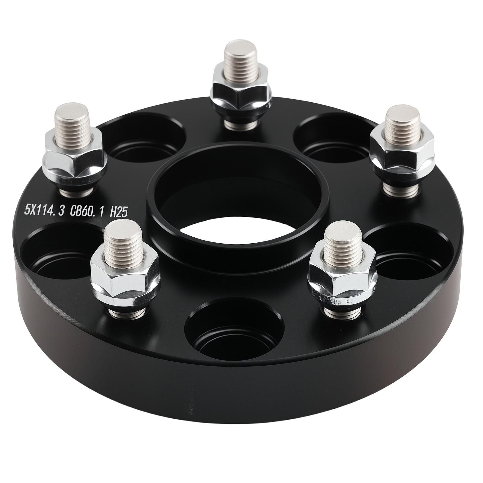 1 Inch Wheel Spacers for Lexus Toyota Scion 5x114.3 60.1mm Hub M12x1.5 5x4.5