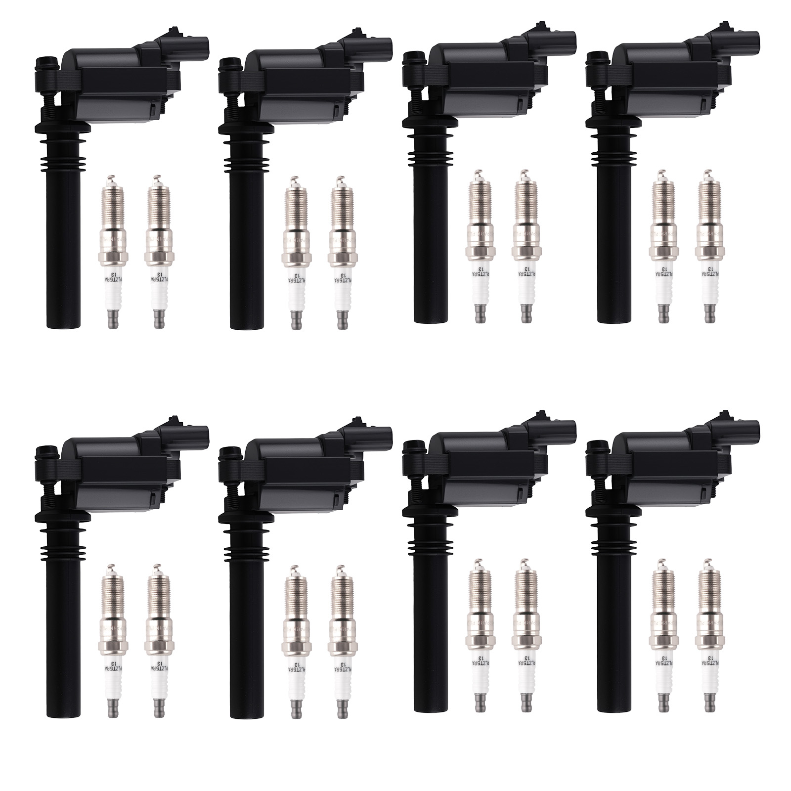 8pcs Ignition Coils 16pcs Spark Plugs for 04-05 Dodge Durango V8 5.7L 56028394AD