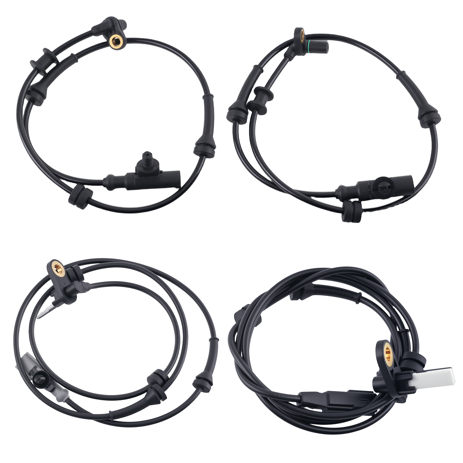 4PCS ABS Wheel Speed Sensor for NISSAN TITAN 2012-2015 479109FF0A AB1337
